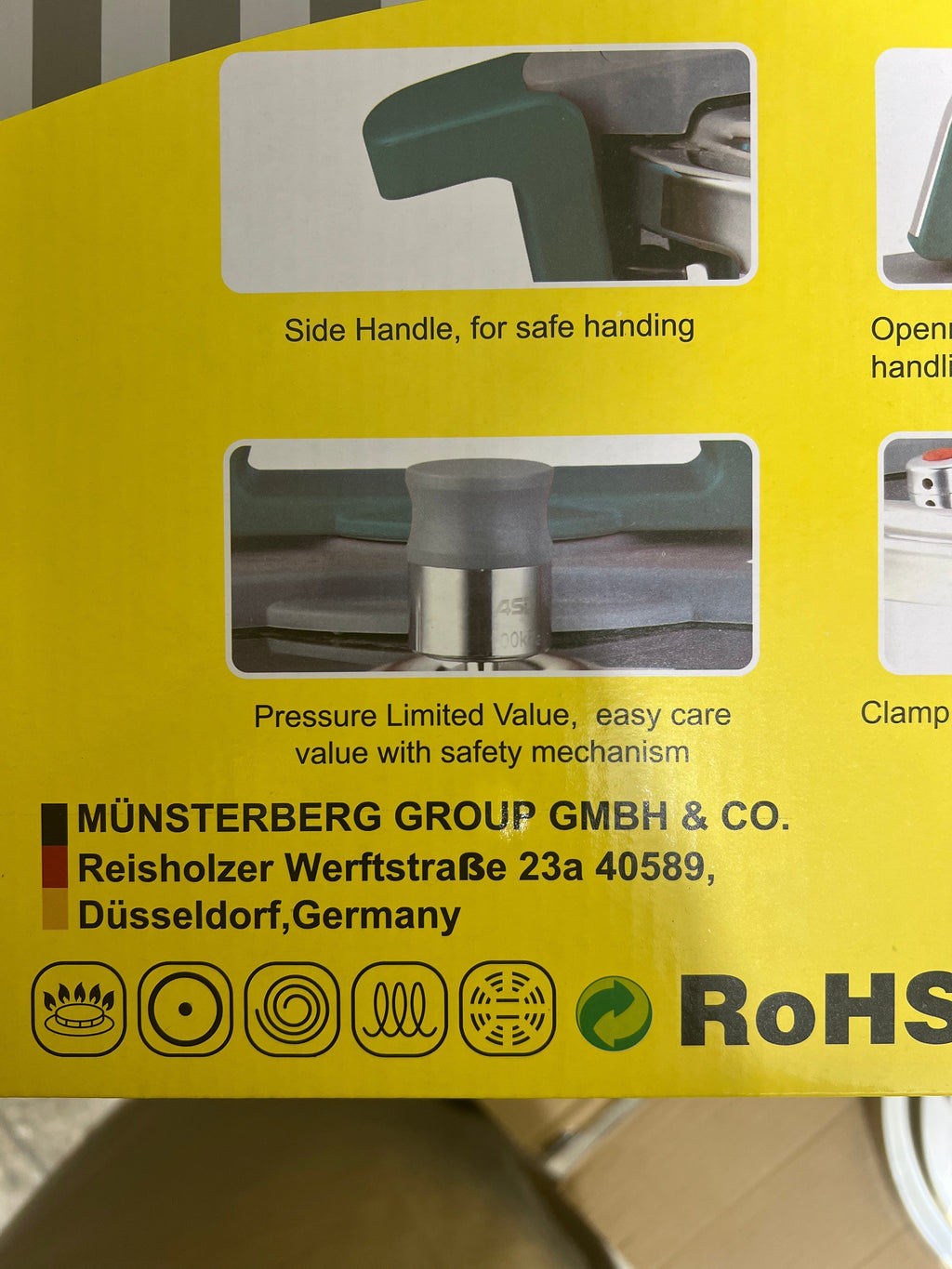 Original Kolax Germany 6 litter pressure cooker