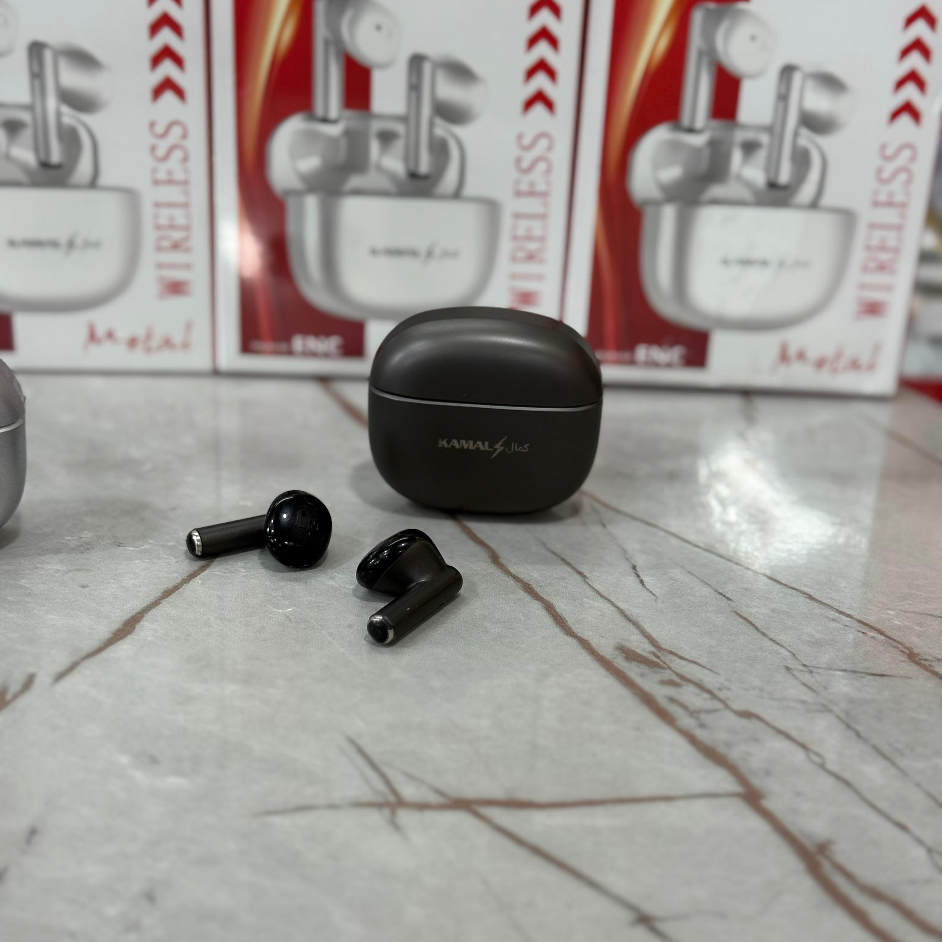 Made in Dubai UltraSound Max ENC Wireless Earbuds – 28H Playtime | BT 5.4 | Metal Build | Stereo Sound | Touch Control