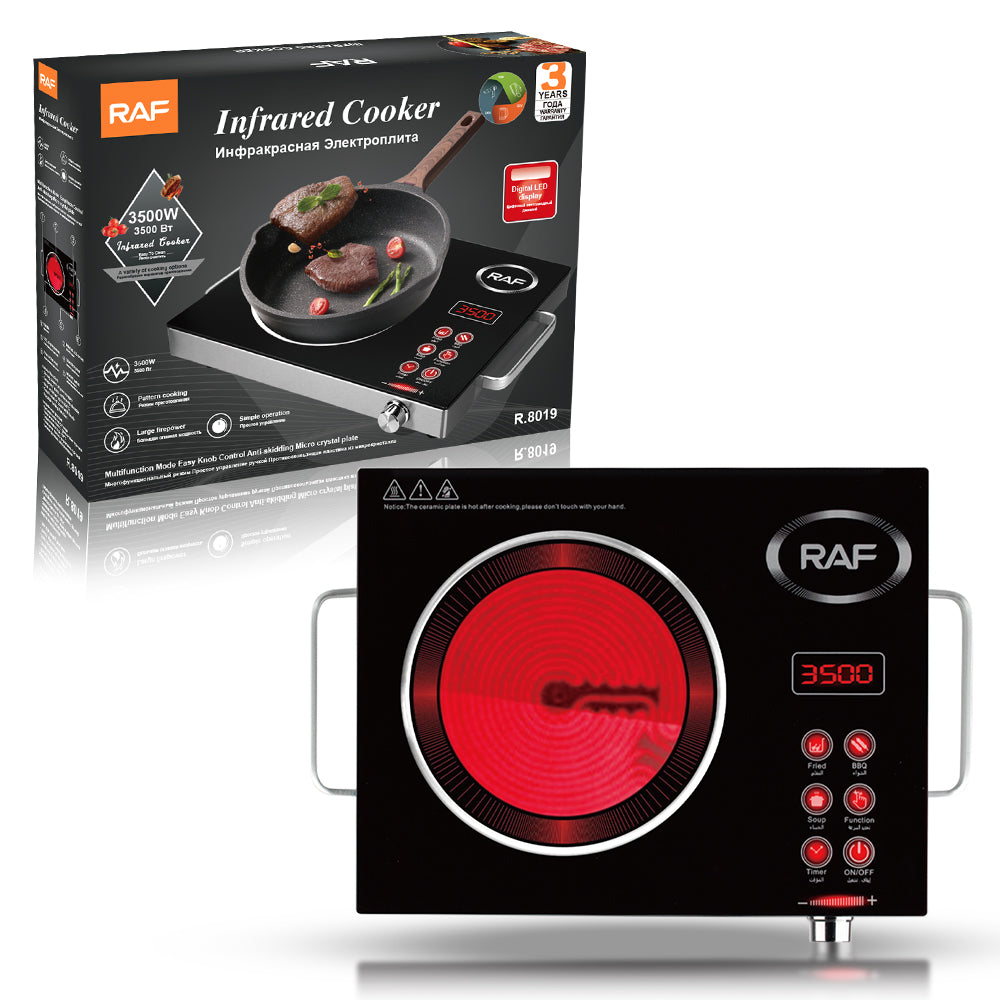 RAF Infrared Electric Stove - Russia Lot - 1 Year Warranty