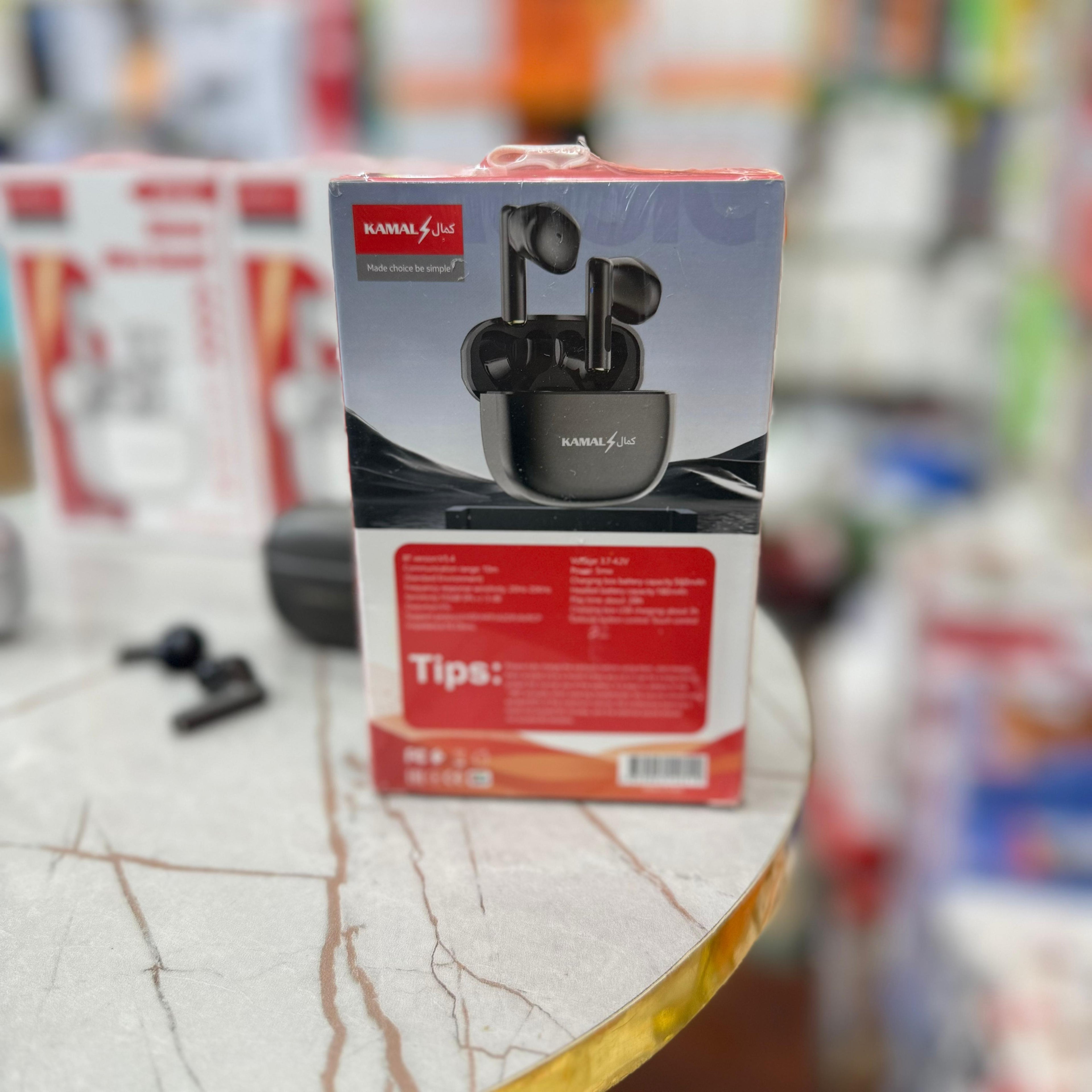 Made in Dubai UltraSound Max ENC Wireless Earbuds – 28H Playtime | BT 5.4 | Metal Build | Stereo Sound | Touch Control