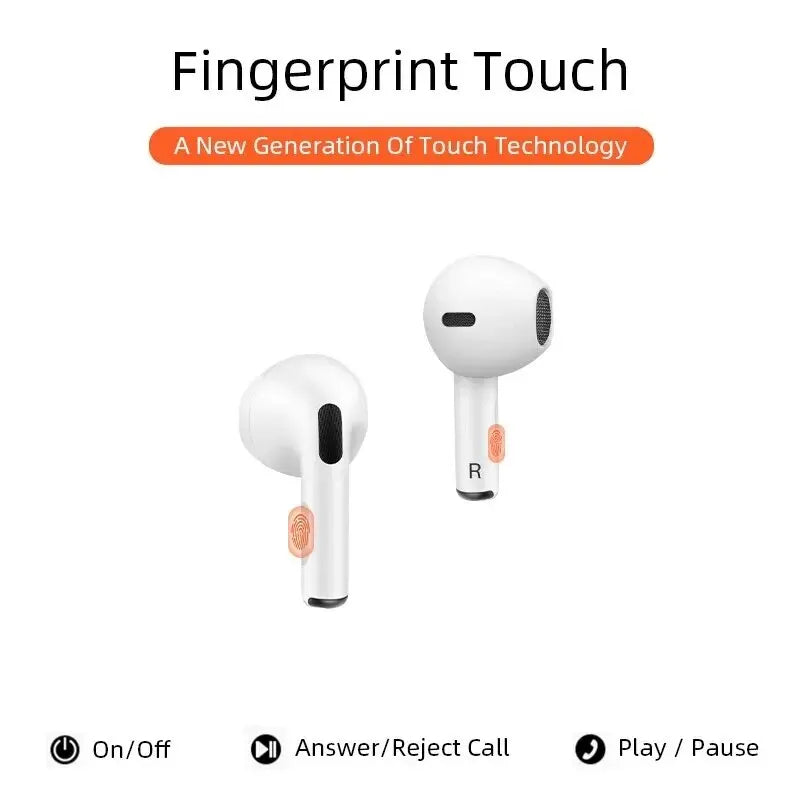 NEW Original Air Pro 6 TWS Wireless Earbuds – Bluetooth In-Ear Headphones with Mic, Sport Headset Compatible with Xiaomi & More