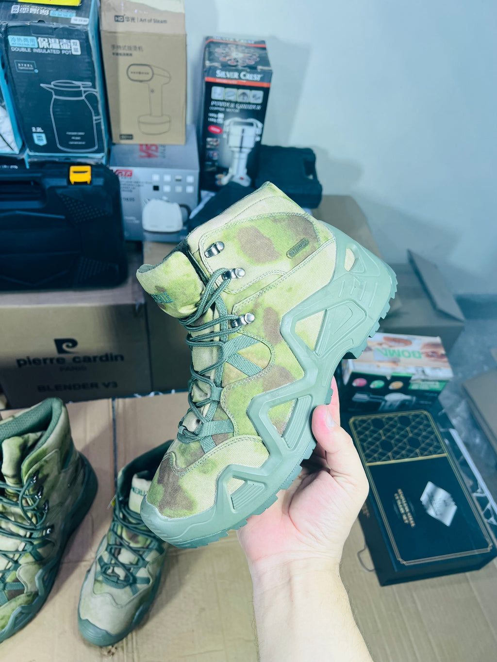 Russian army lot waterproof haking and hitting Shoses