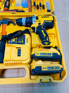 DeWalt commercial use 117 pcs drill machine set 36V