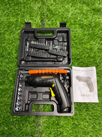 47-Piece Electric Screwdriver Set – Rechargeable Precision Repair Tool Kit (LED + Magnetic Bits)