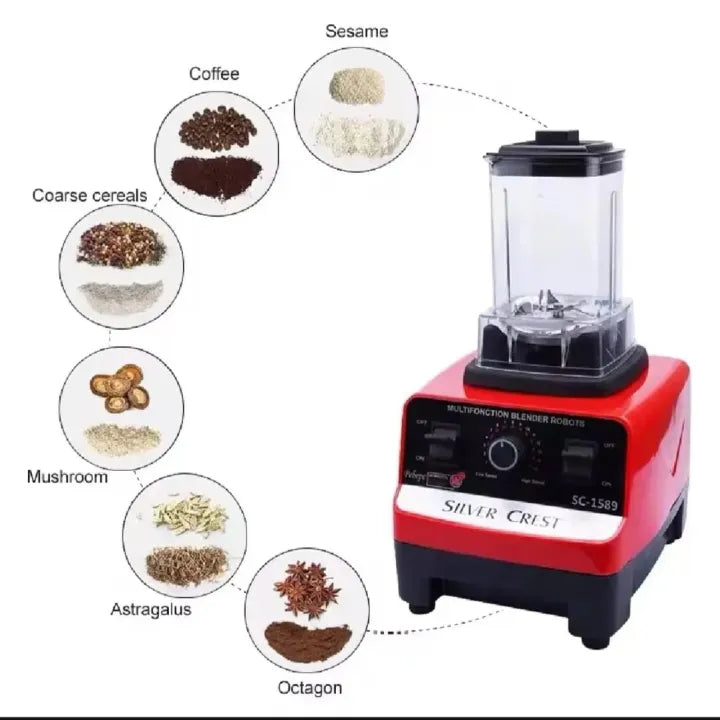 Silver Crest SC-1589 Commercial Blender (2.5 Liter)