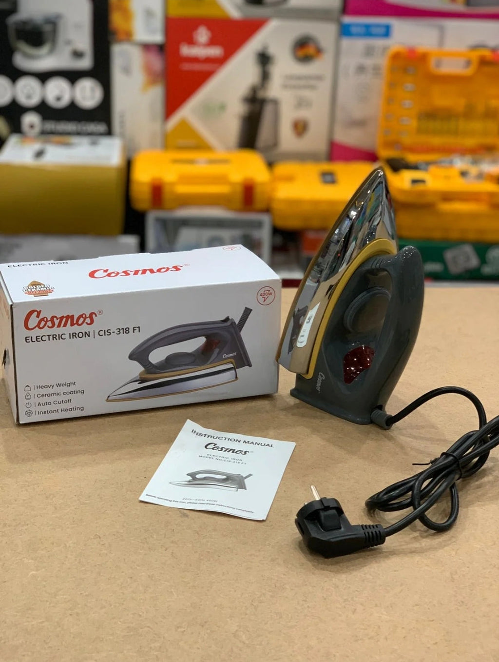 Original Indonesia Cosmos dry iron
