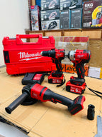 MILWAUKEE 3 in 1  88v commercial M18 FUEL Hammer Drill & Driver