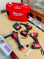 MILWAUKEE 3 in 1  88v commercial M18 FUEL Hammer Drill & Driver