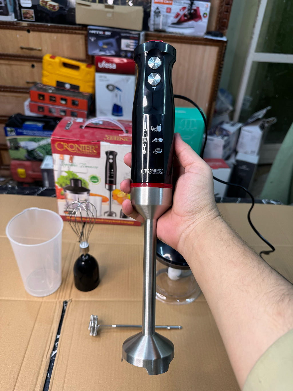 RASSIAN LOT Cronier 5 in 1 hand blender set