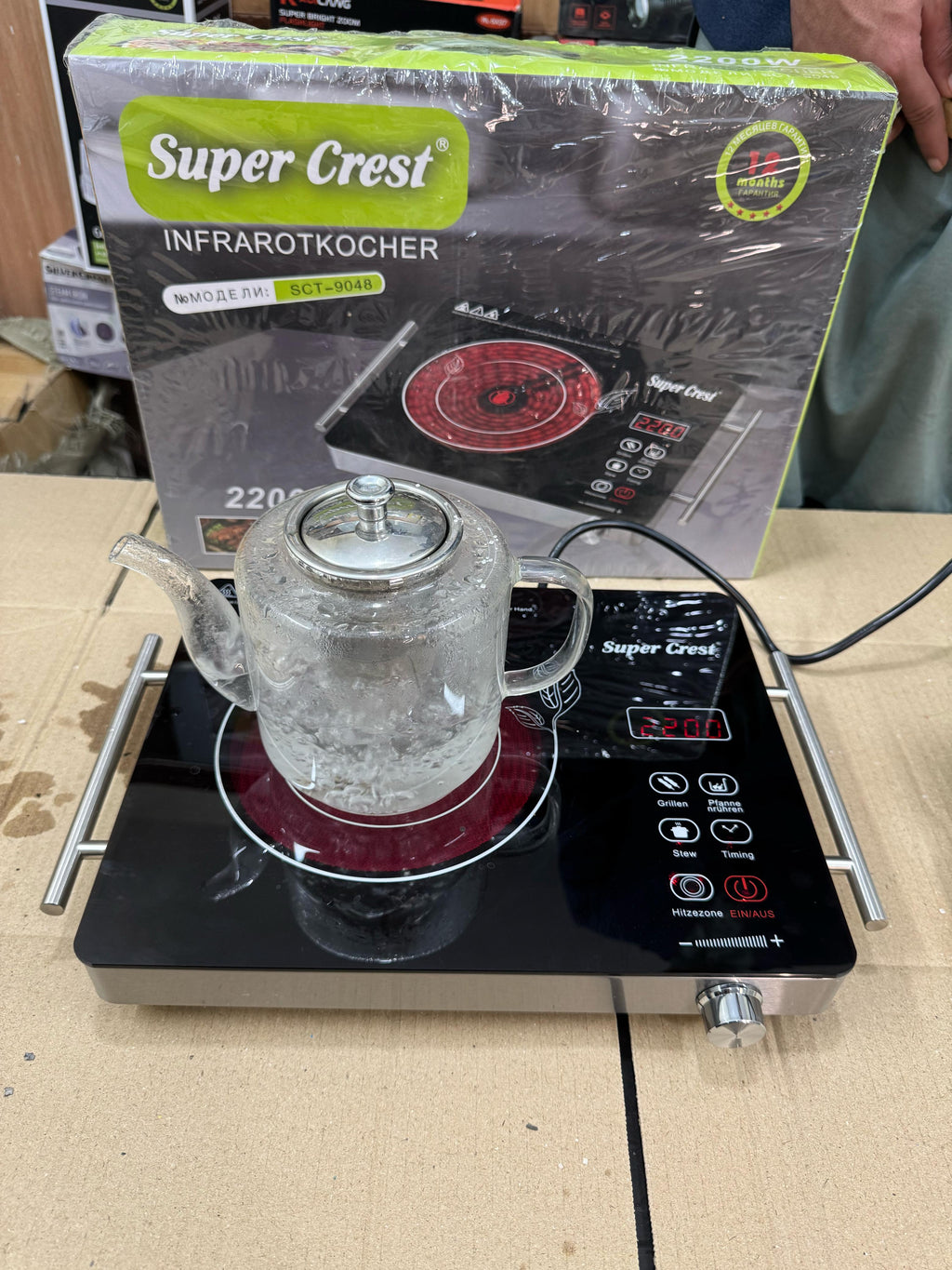 Super Crest 3-Steps Universal Hot Plate SCT-9048