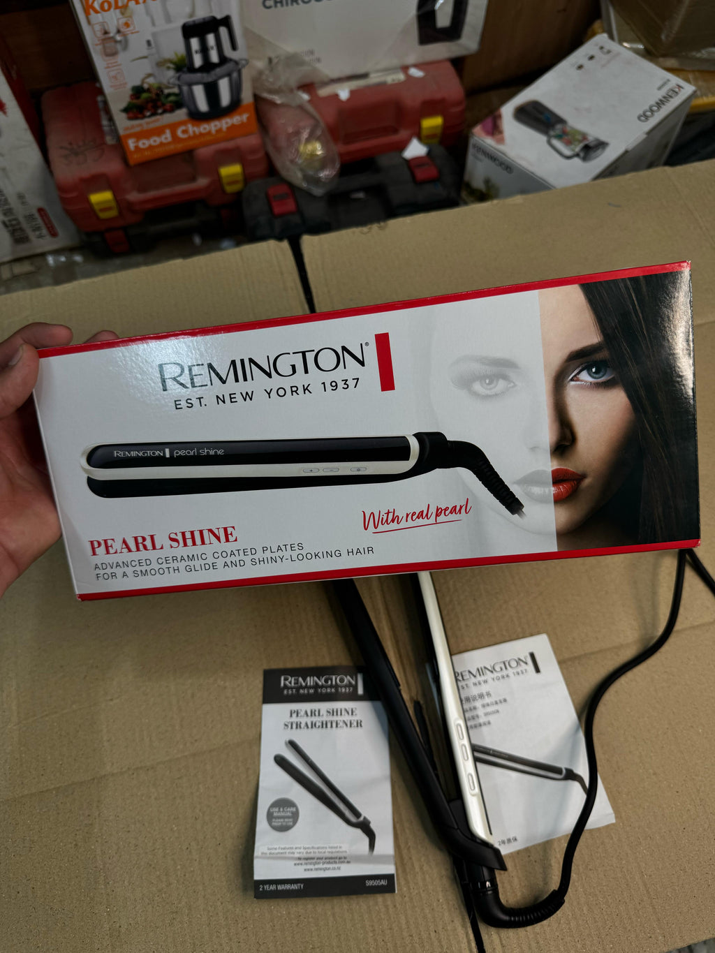 Remington Pearl Shine Hair Straightener