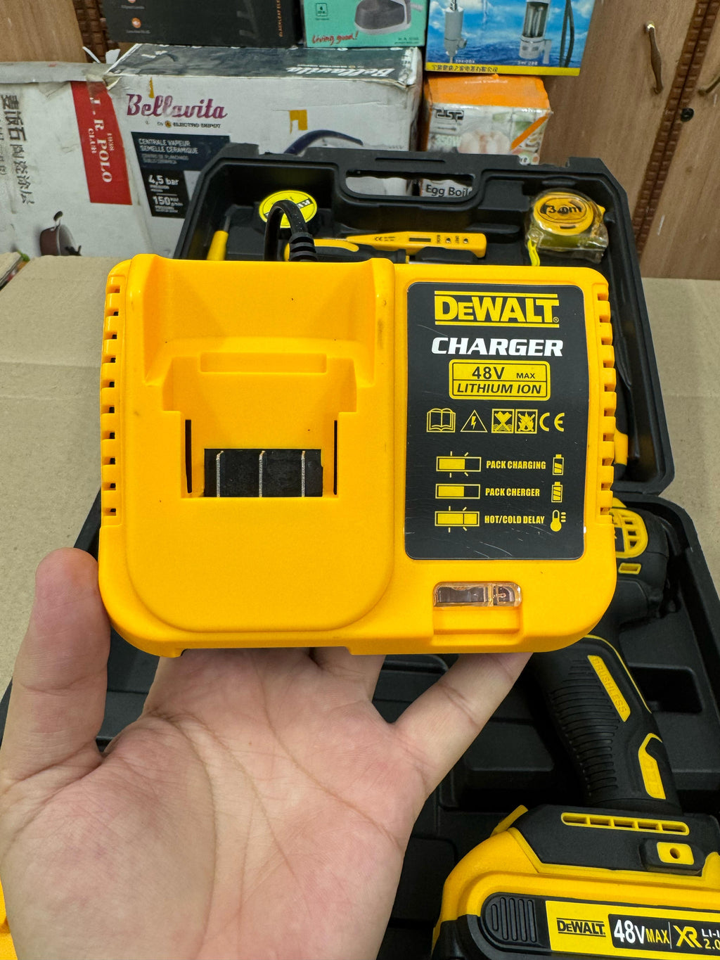 lot imported Dewalt 48v drill set