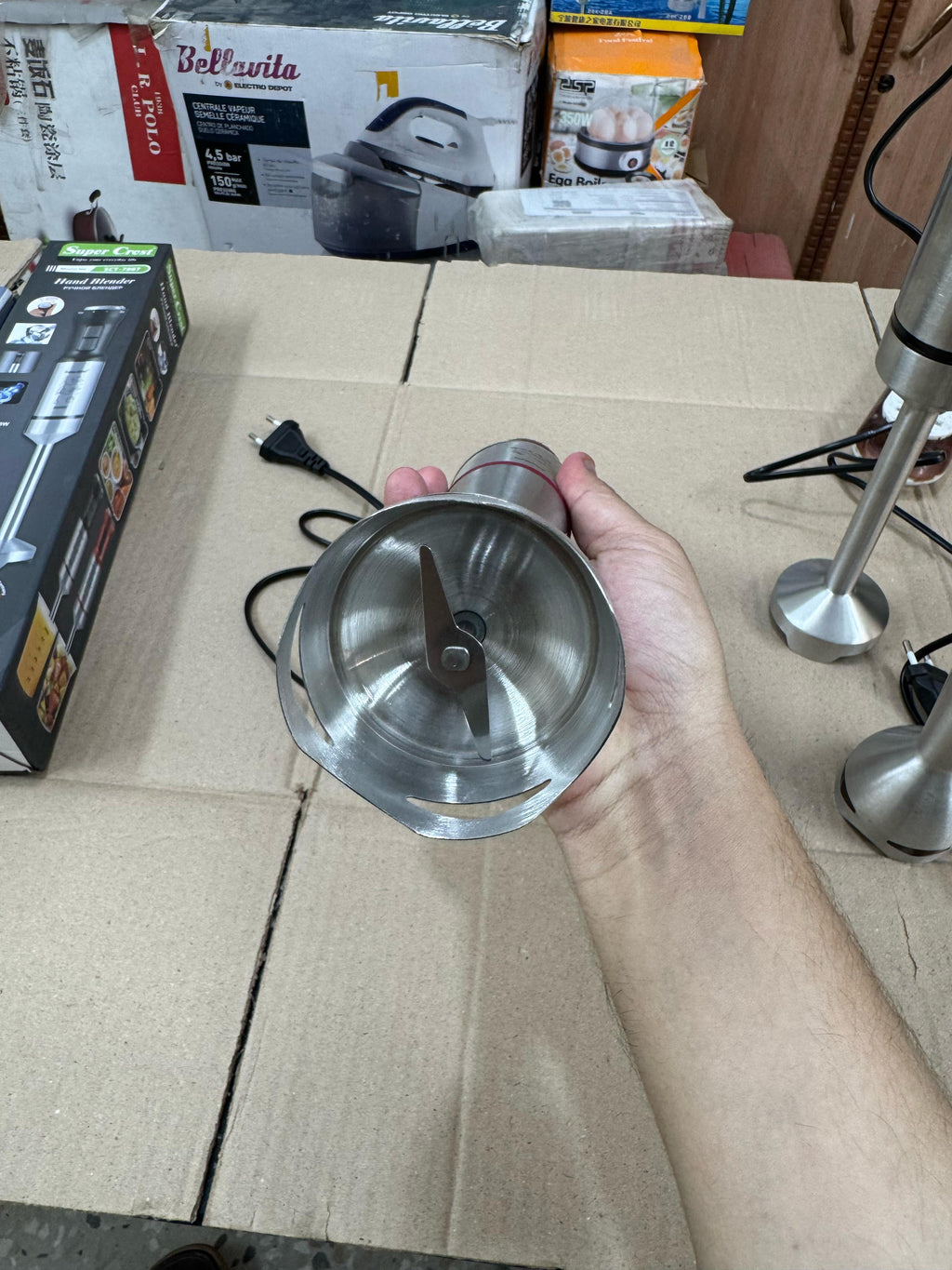 super crest , Kolax , Redmond hand blender