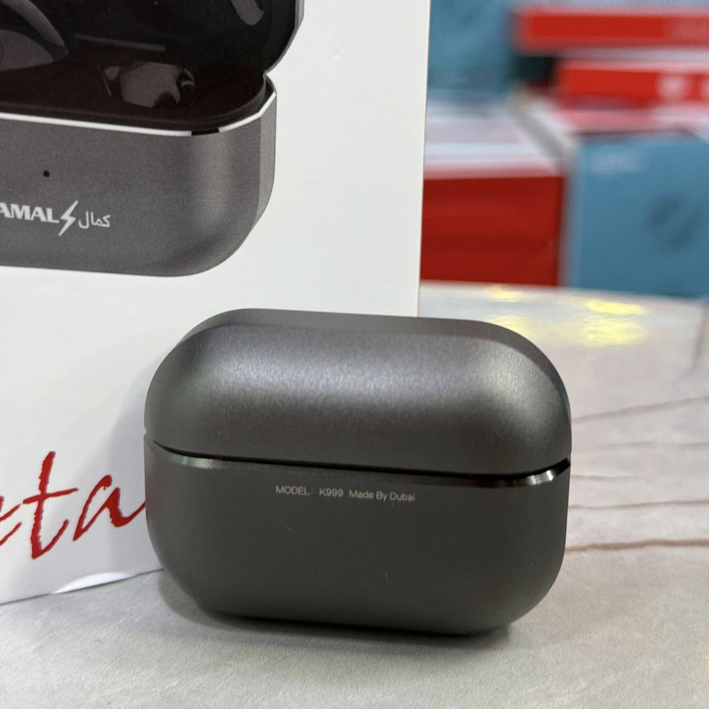 Made in Dubai Metallic Earbuds– Premium Sound, Sleek Design, Durable Build