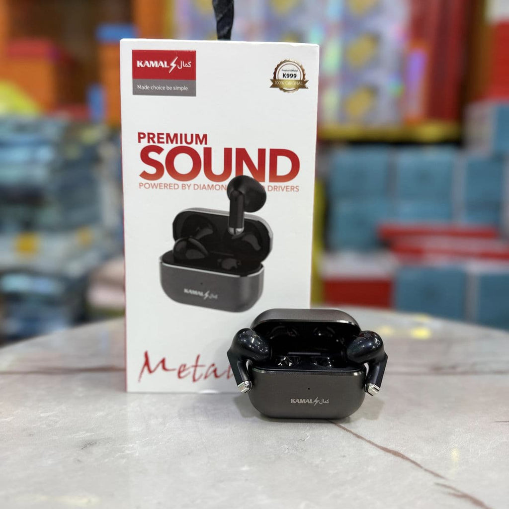 Made in Dubai Metallic Earbuds– Premium Sound, Sleek Design, Durable Build