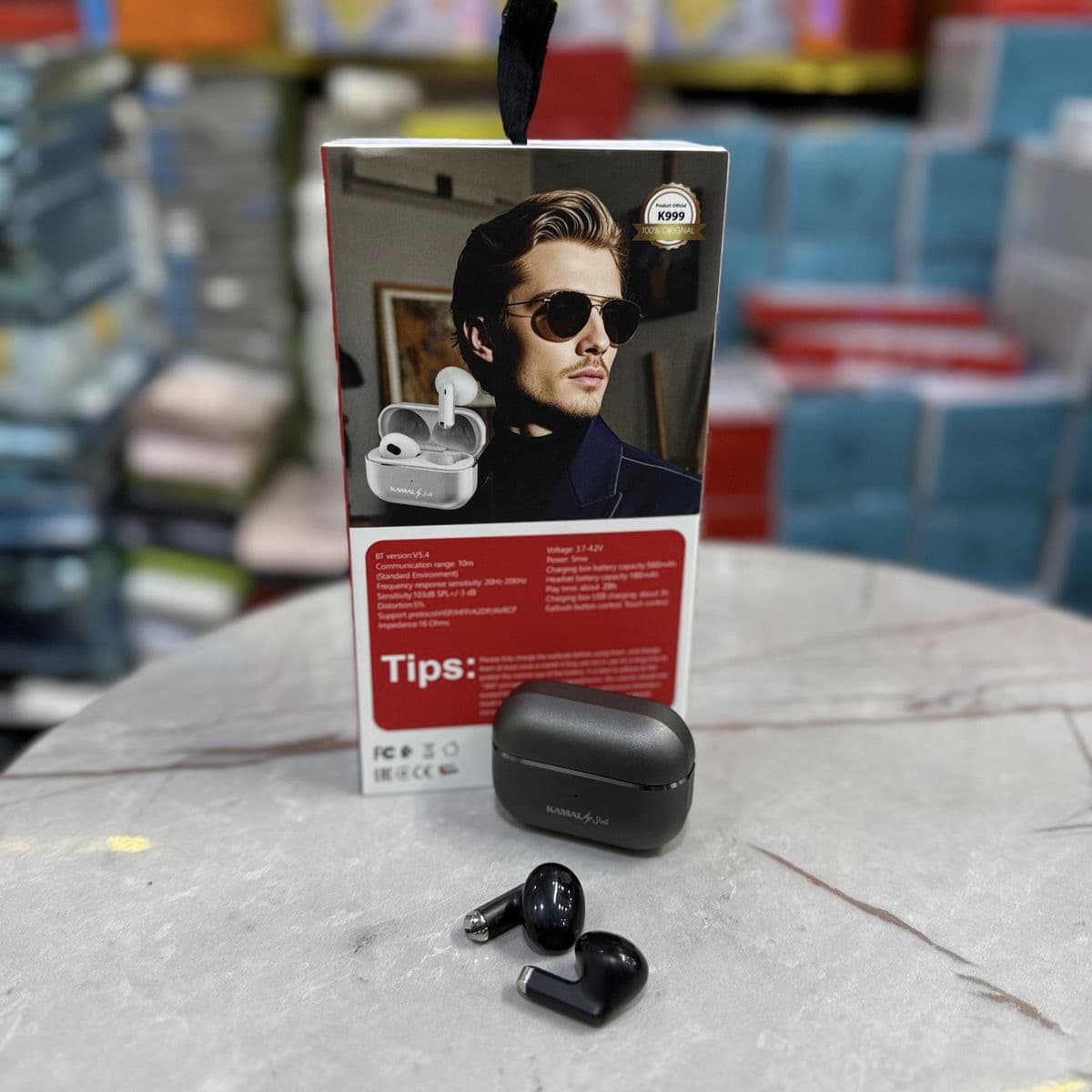 Made in Dubai Metallic Earbuds– Premium Sound, Sleek Design, Durable Build