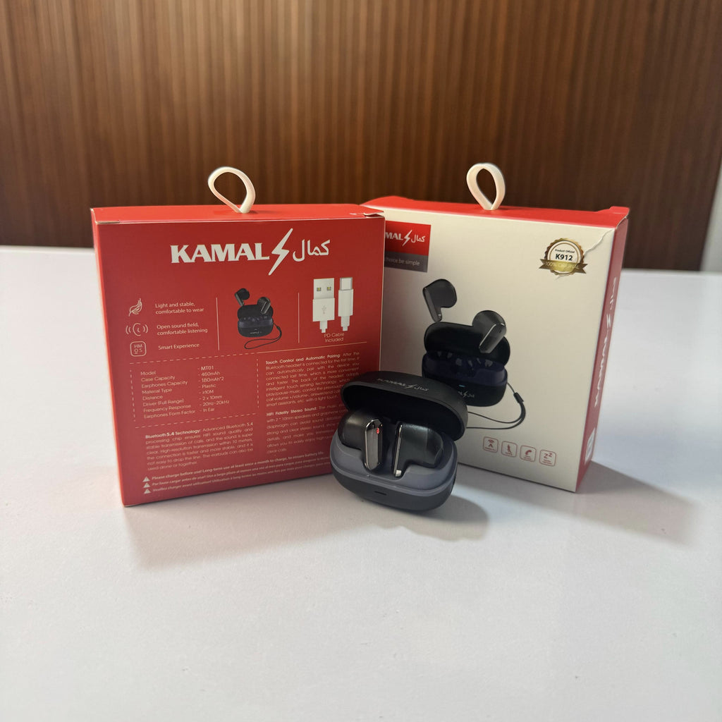 Made in Dubai Wireless Spy Gaming ANC/ENC Earbuds | Hi-Fi Sound | Touch Control | Long Battery Life