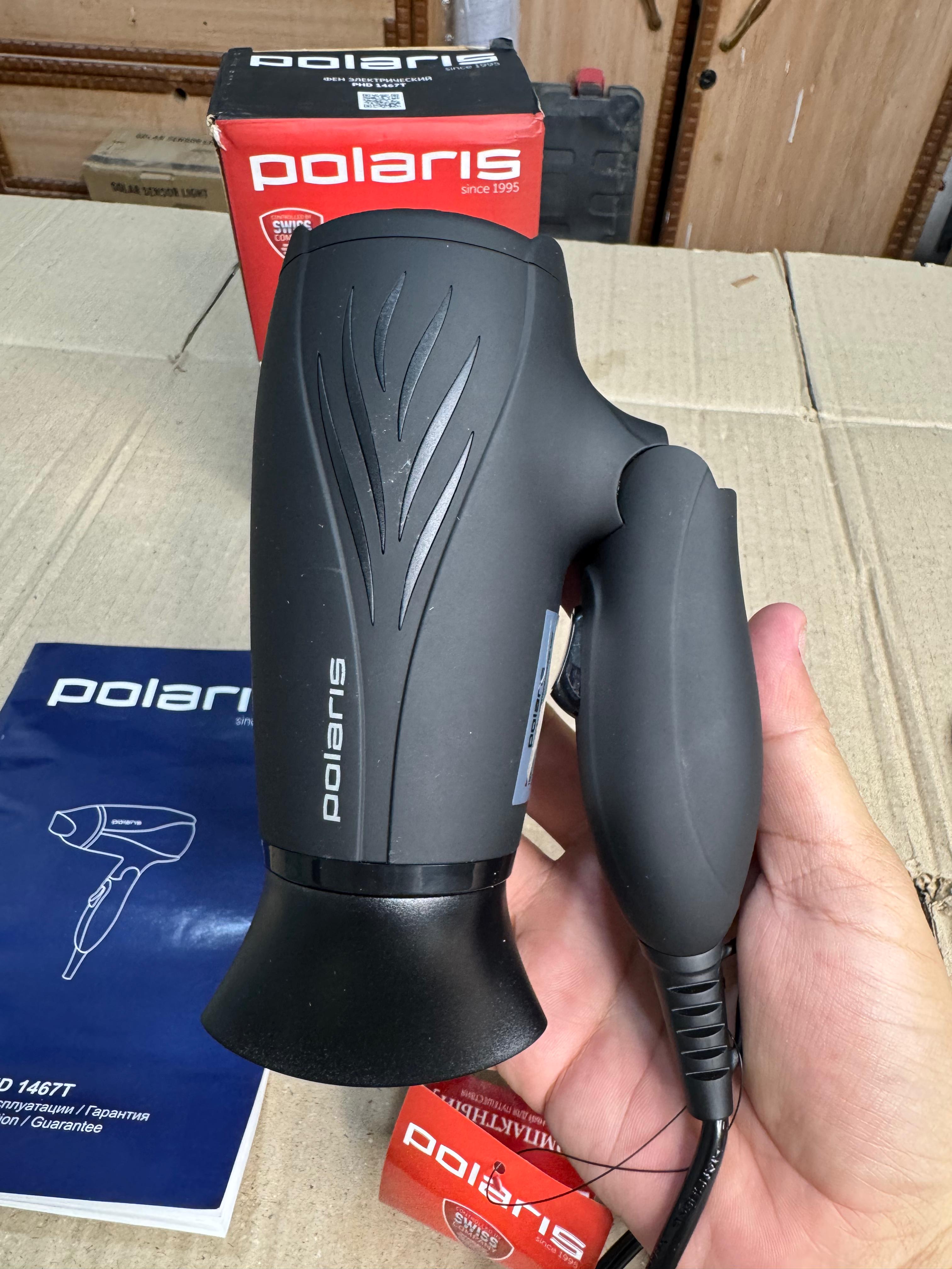 Polaris foldable  hair dryer  PHD-1467T
