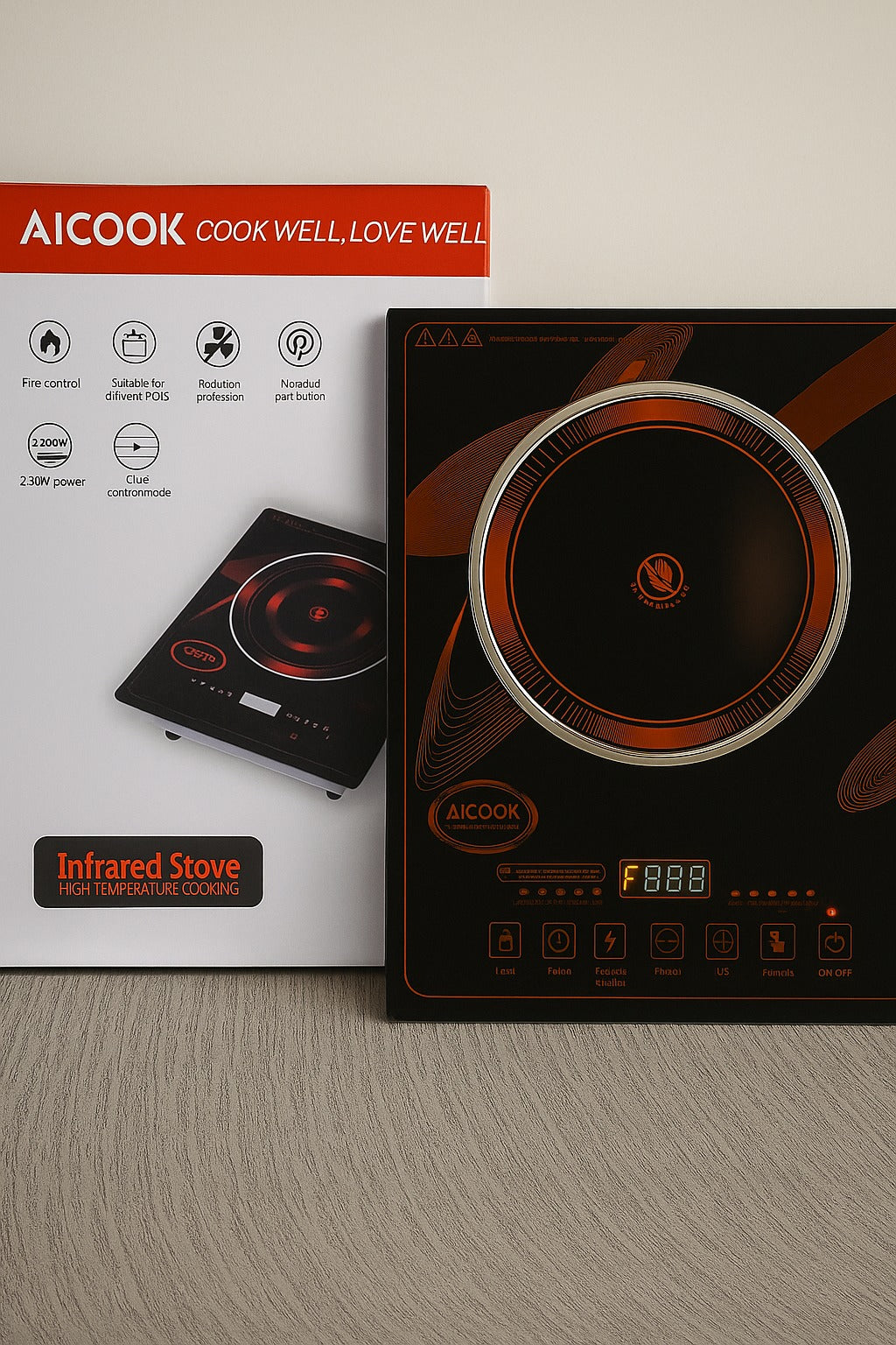 AICOOK Infrared hot plate 2200W
