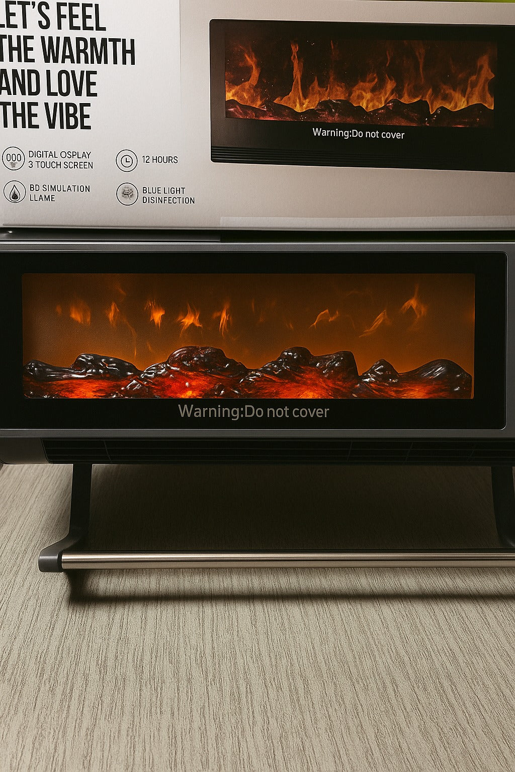 geepas wall mounted fireplace heater GRH28514P