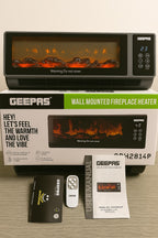geepas wall mounted fireplace heater GRH28514P