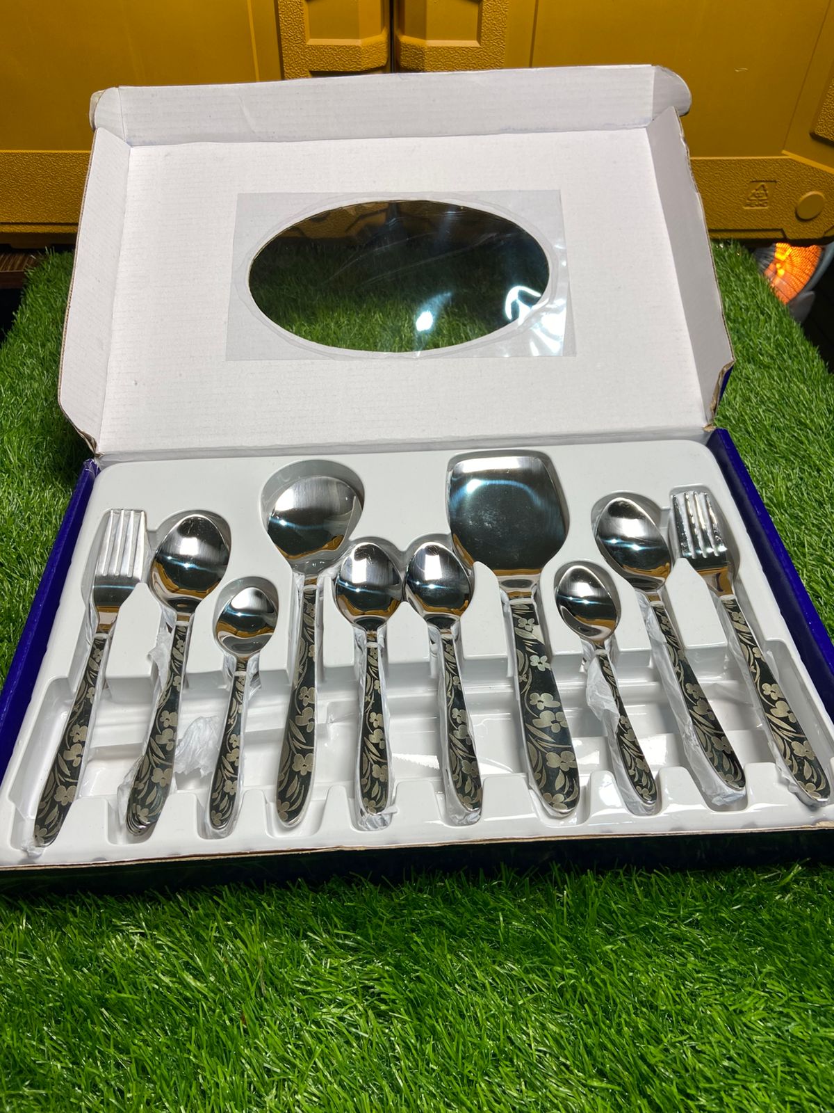 Arshia Imported Stainless Steel Cutlery Set – 53 Premium Pieces