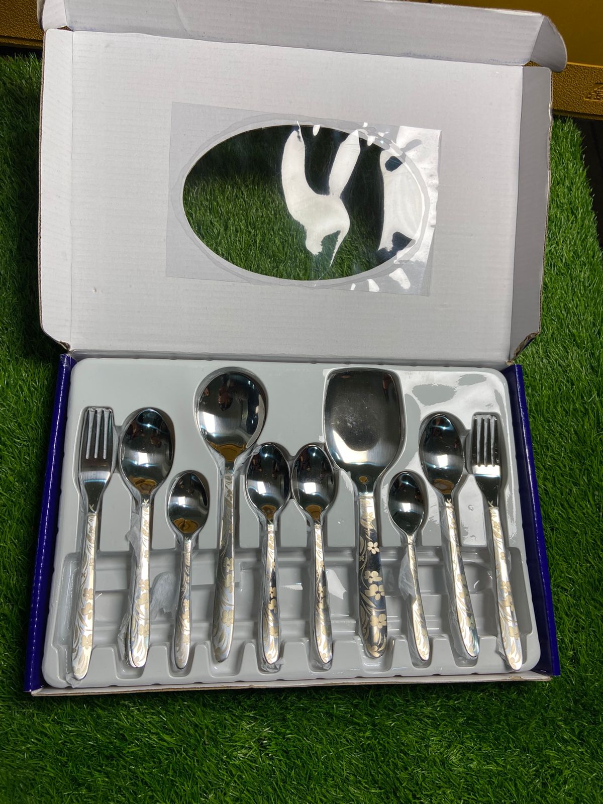 Arshia Imported Stainless Steel Cutlery Set – 53 Premium Pieces