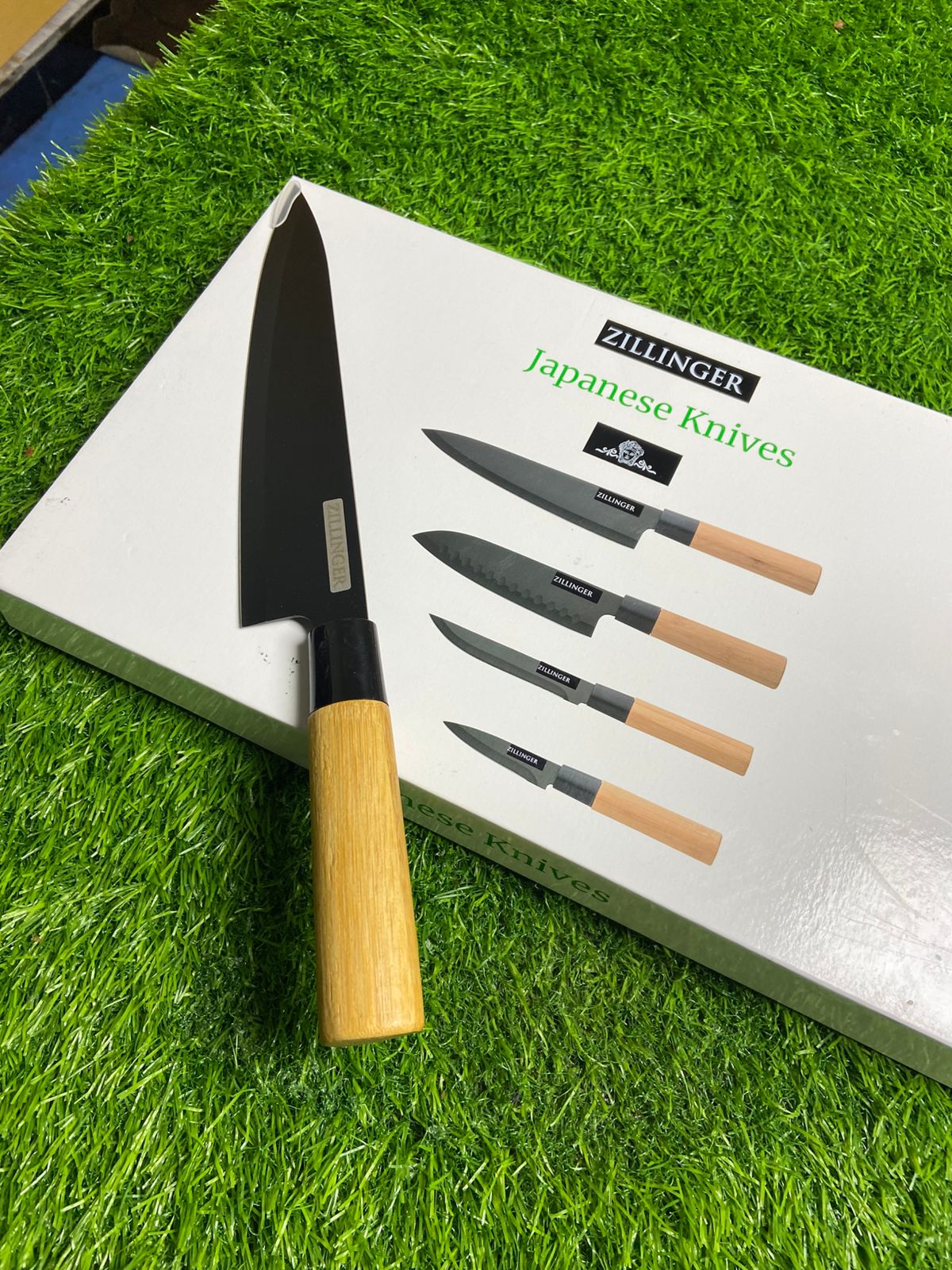 Premium 4-Piece Japanese Kitchen Knife Set