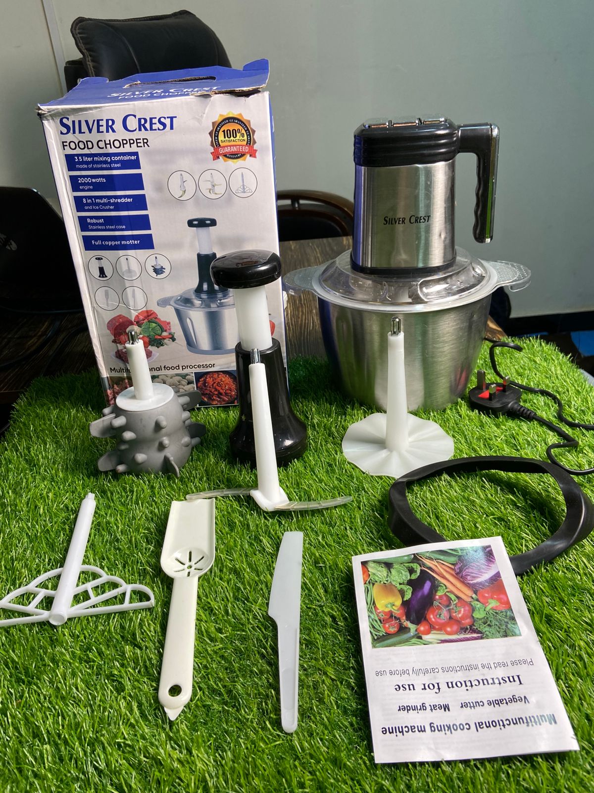 8-in-1 Power Chopper for Everyday Cooking | Chop, Mix & Prep in Minutes