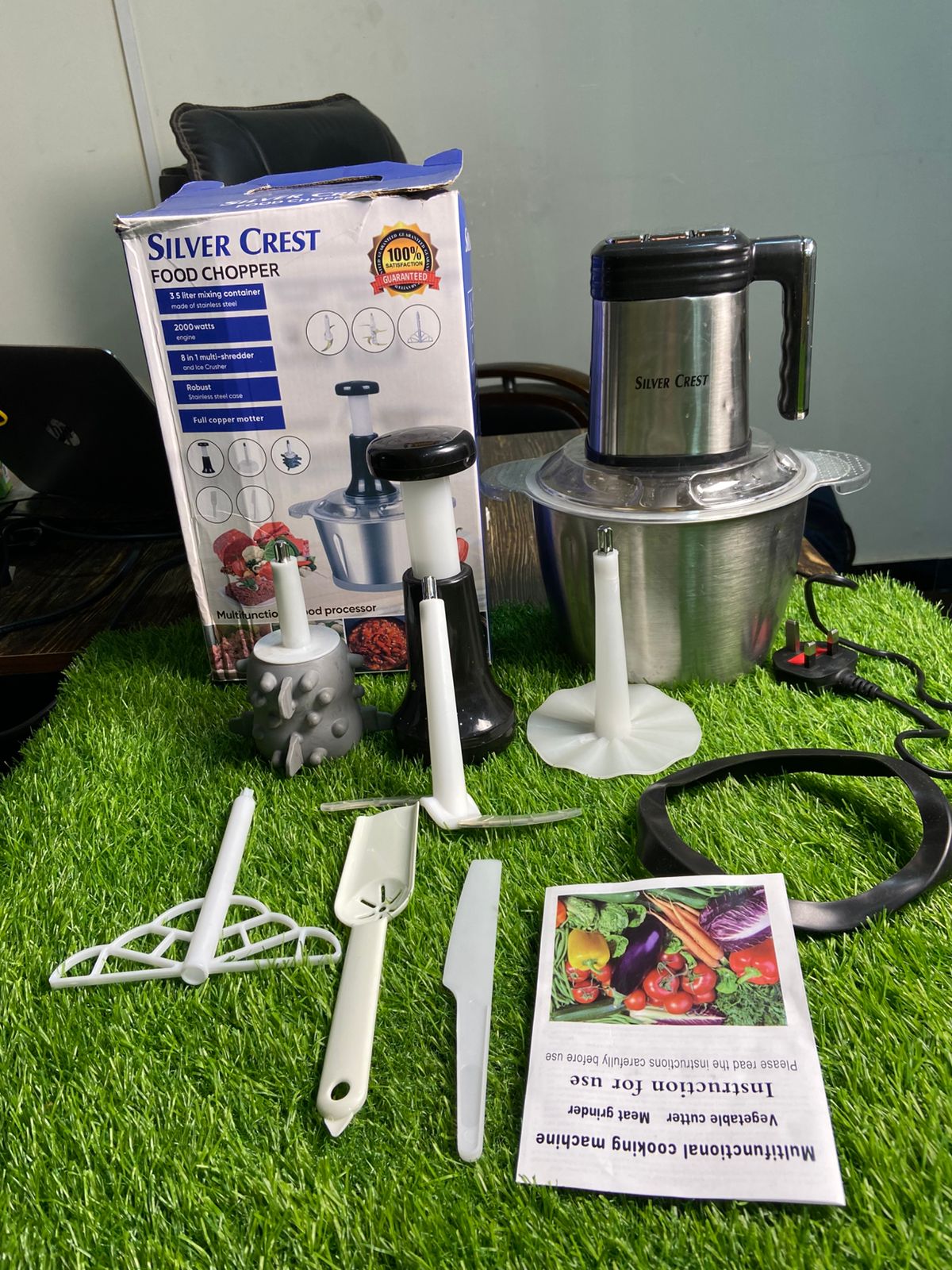 8-in-1 Power Chopper for Everyday Cooking | Chop, Mix & Prep in Minutes