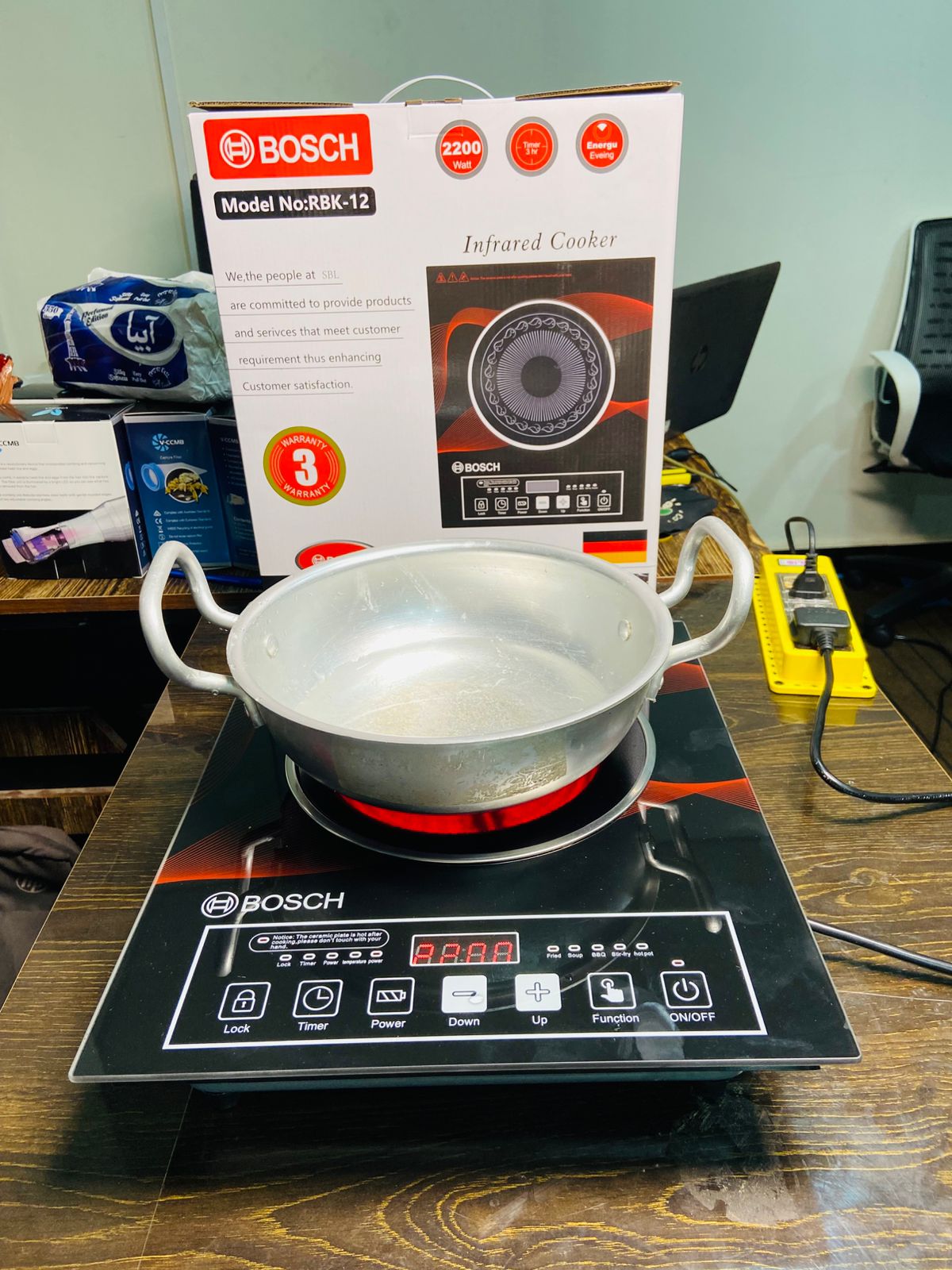 Bosch RBK-12 Infrared Electric Cooker – Gas Alternative