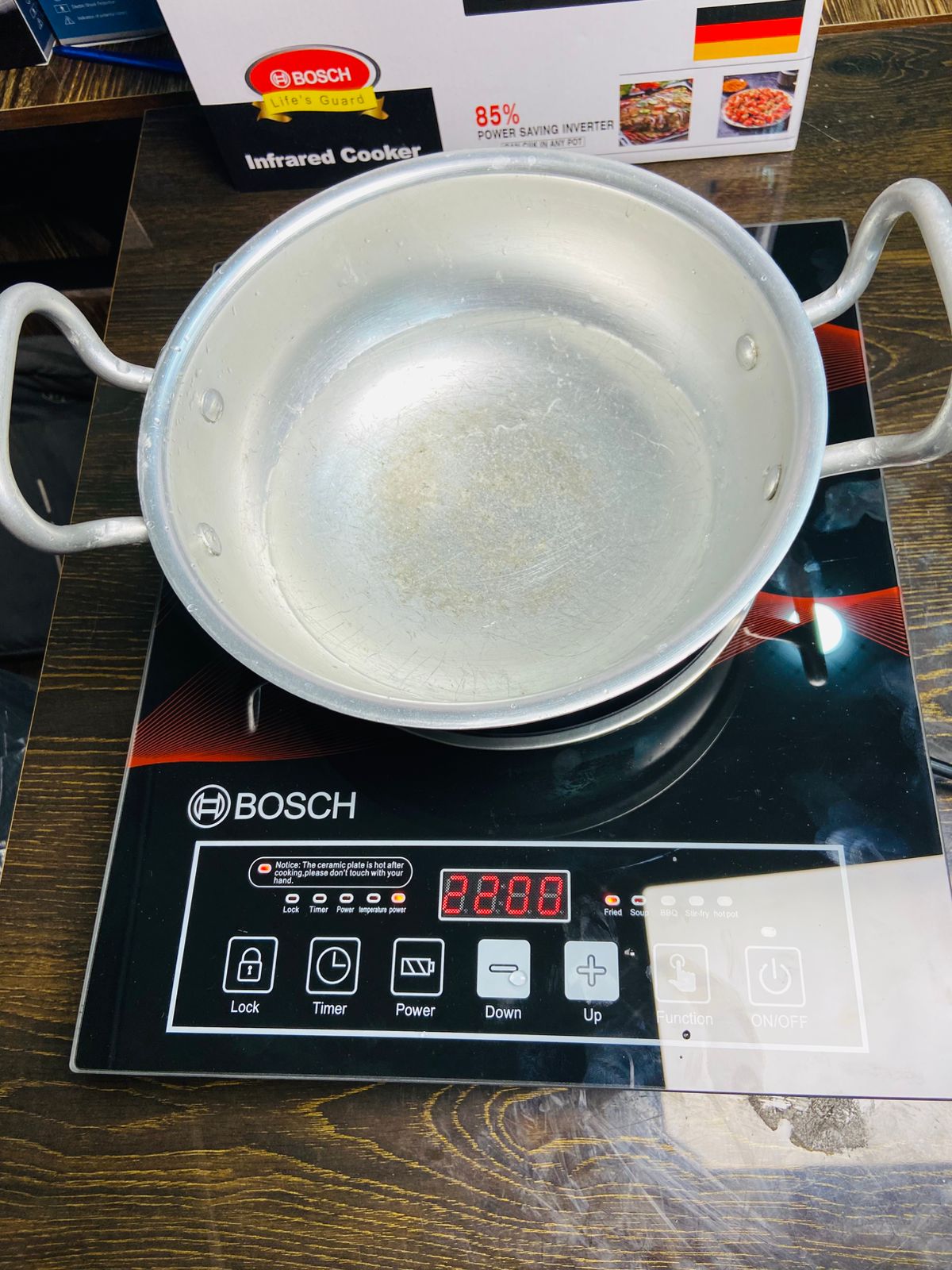 Bosch RBK-12 Infrared Electric Cooker – Gas Alternative