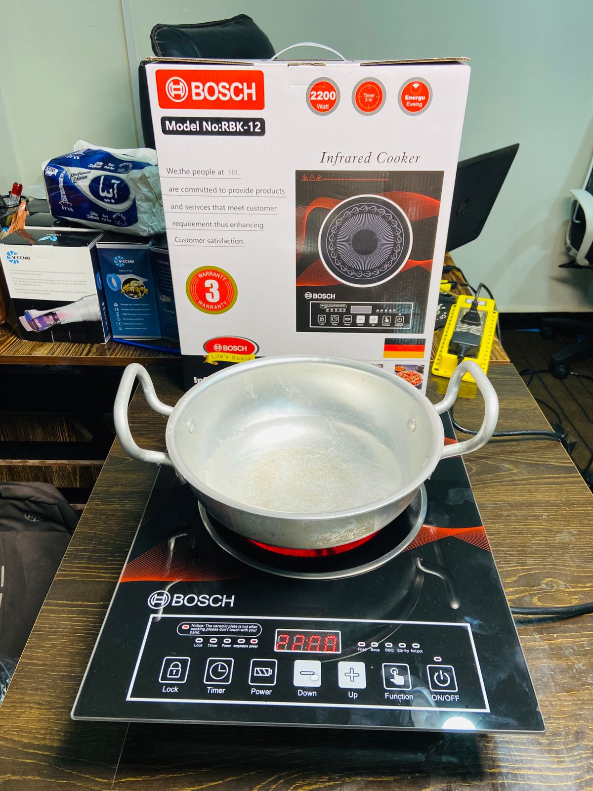 Bosch RBK-12 Infrared Electric Cooker – Gas Alternative