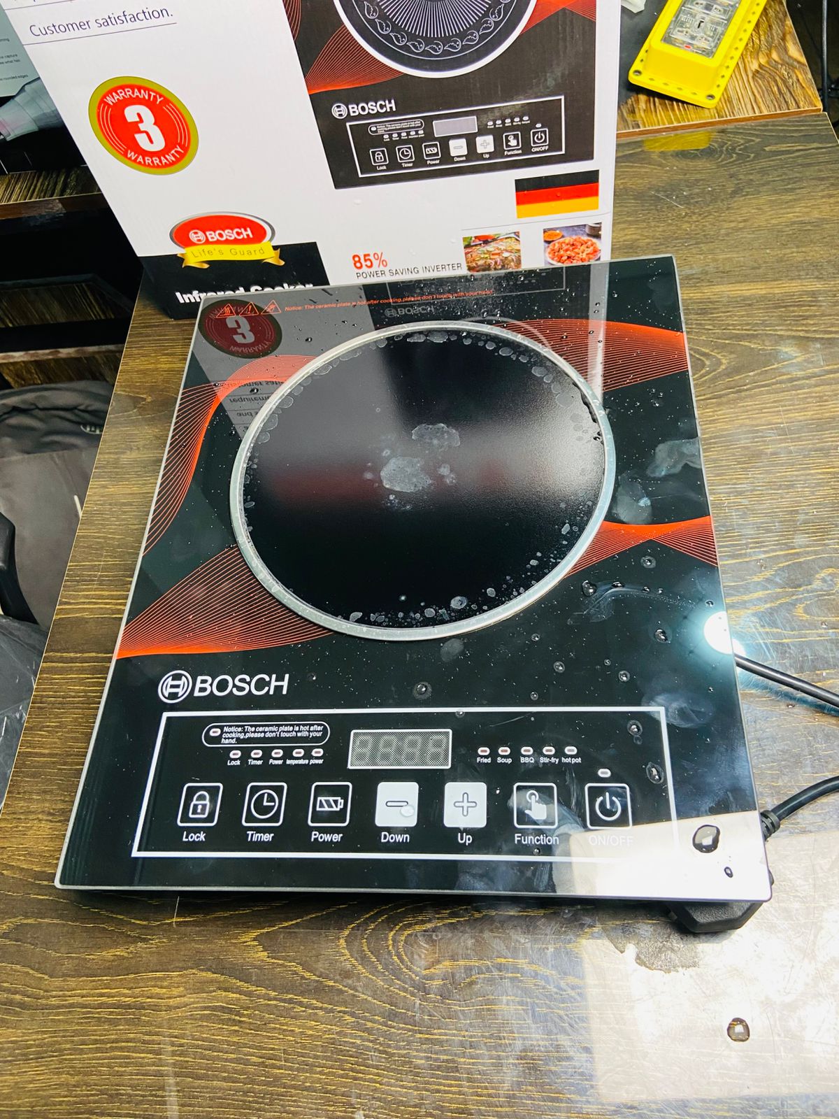 Bosch RBK-12 Infrared Electric Cooker – Gas Alternative