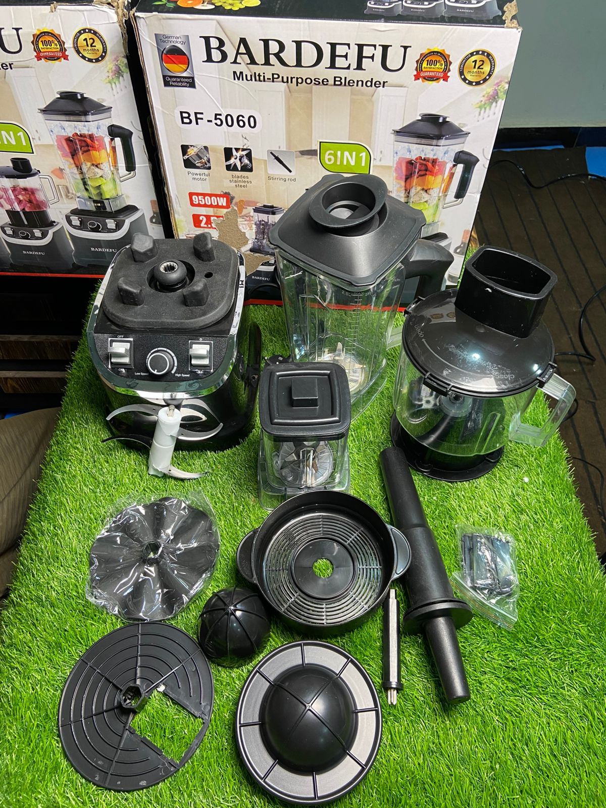 Bardefu 6-in-1 2.5L Blender Set