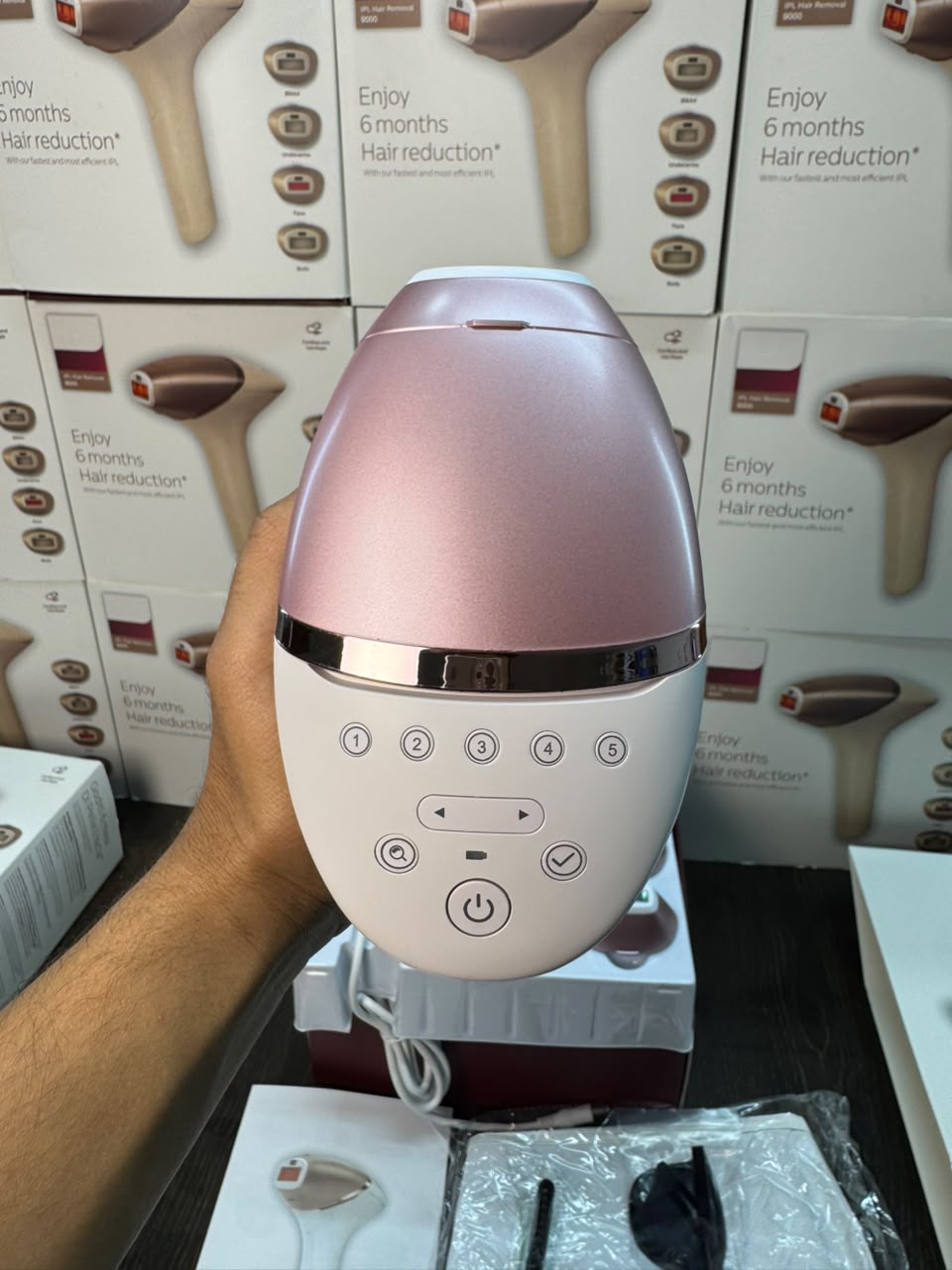 Philips Lumea 9000 Series IPL Hair Removal Device – Premium At-Home