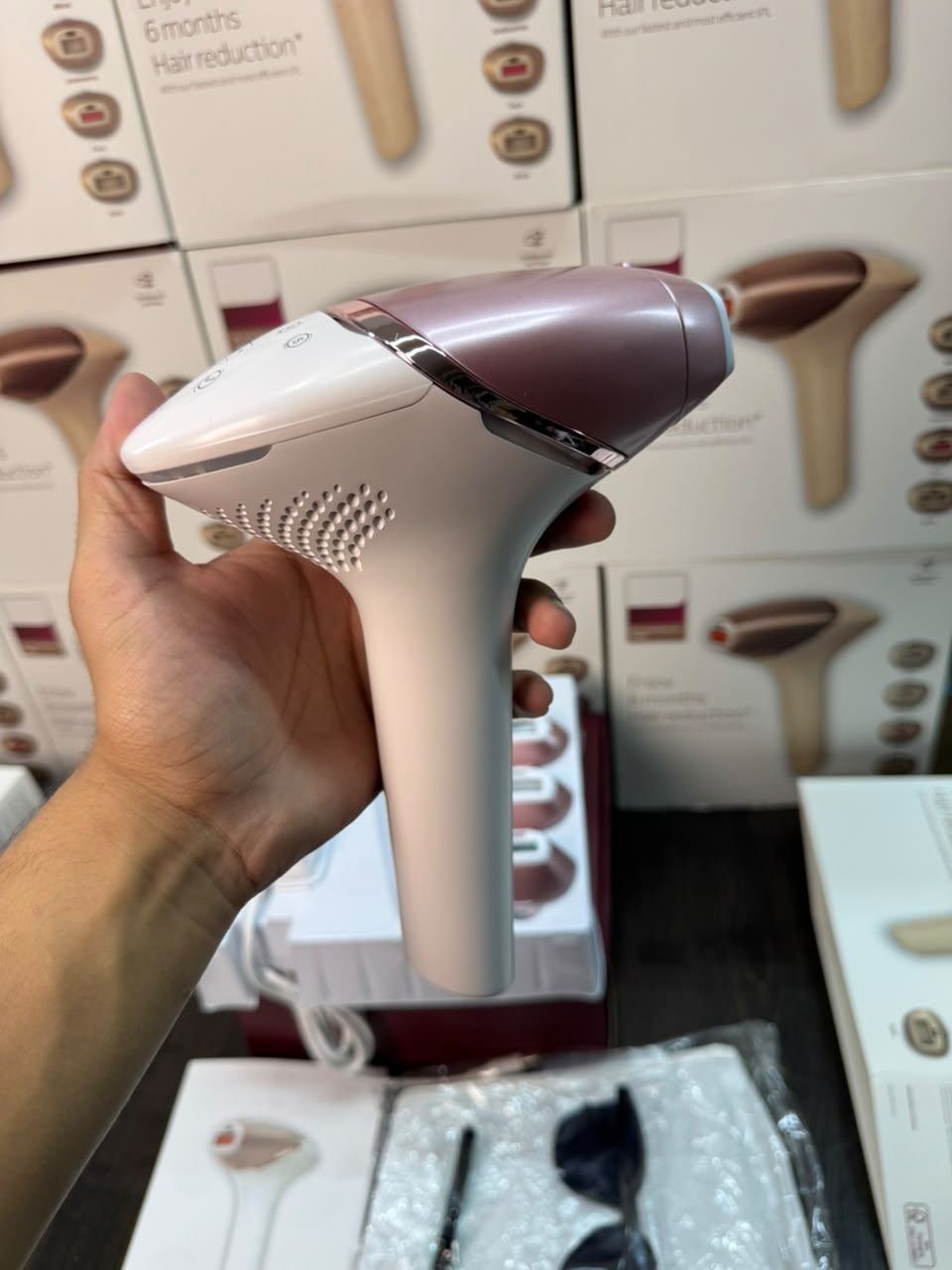 Philips Lumea 9000 Series IPL Hair Removal Device – Premium At-Home