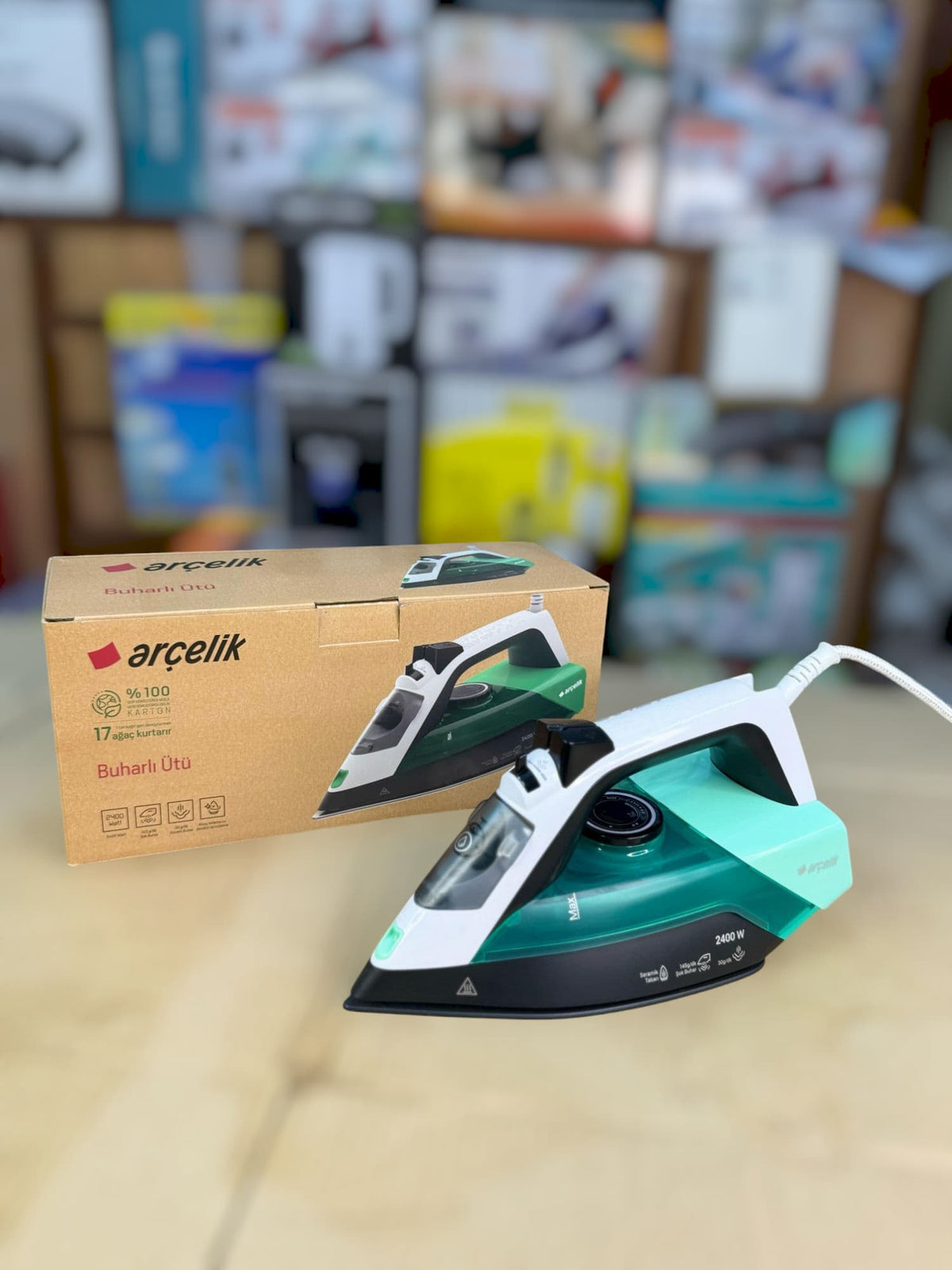 Turkish Lot Arcelik Steam Iron 2400W