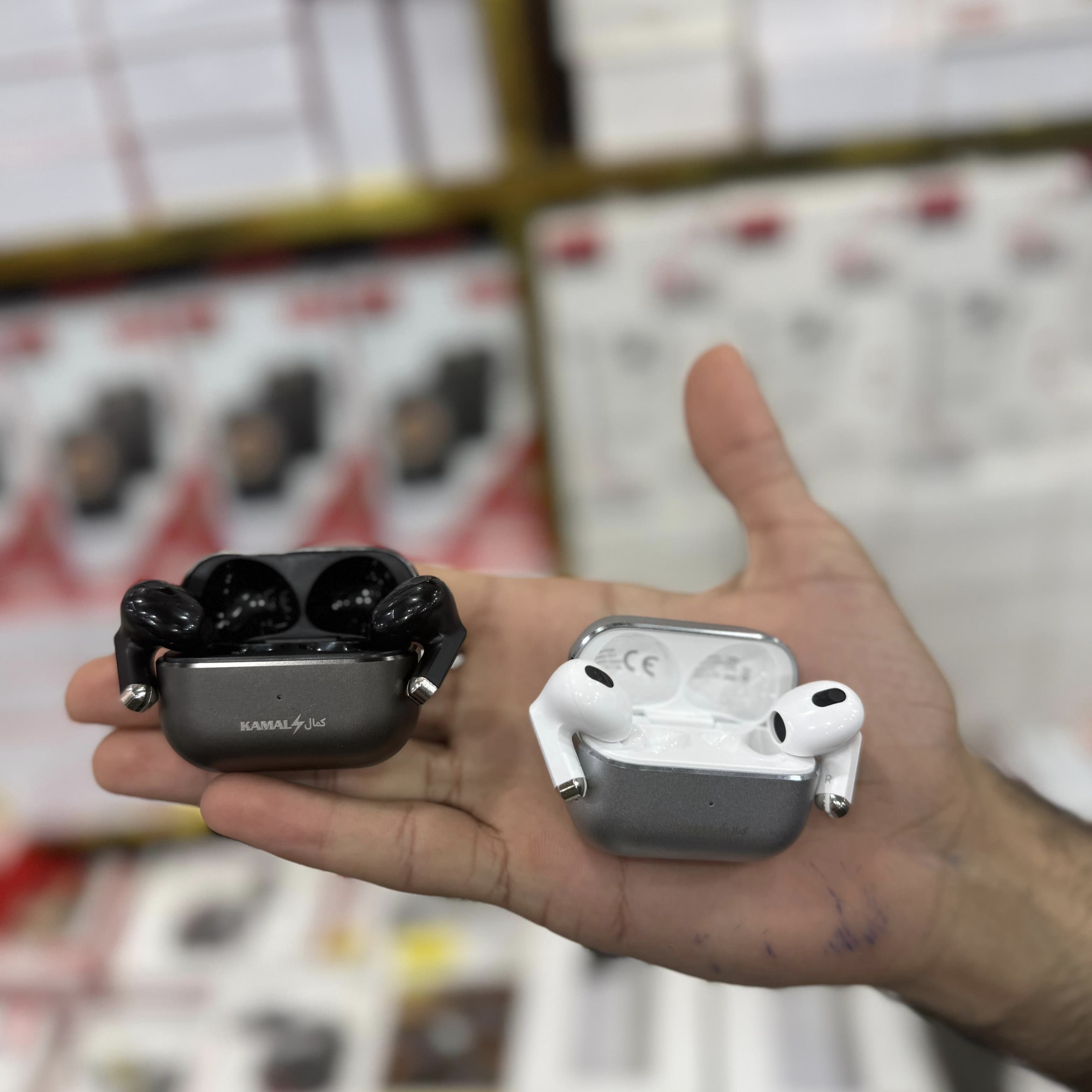 Made in Dubai Metallic Earbuds– Premium Sound, Sleek Design, Durable Build