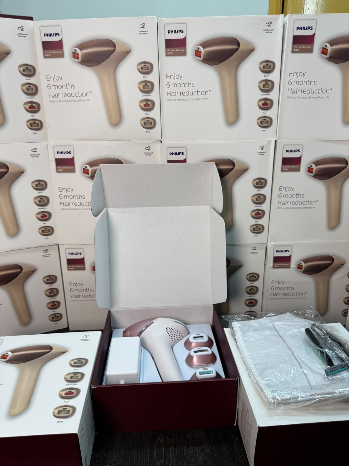 Philips Lumea 9000 Series IPL Hair Removal Device – Premium At-Home