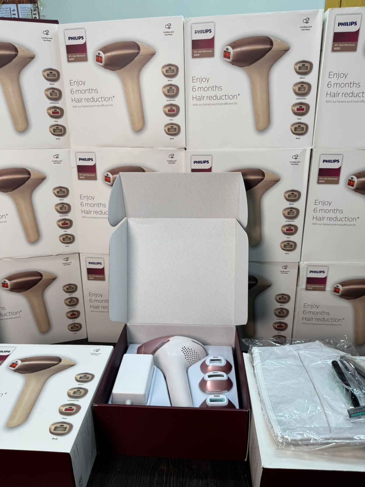 Philips Lumea 9000 Series IPL Hair Removal Device – Premium At-Home