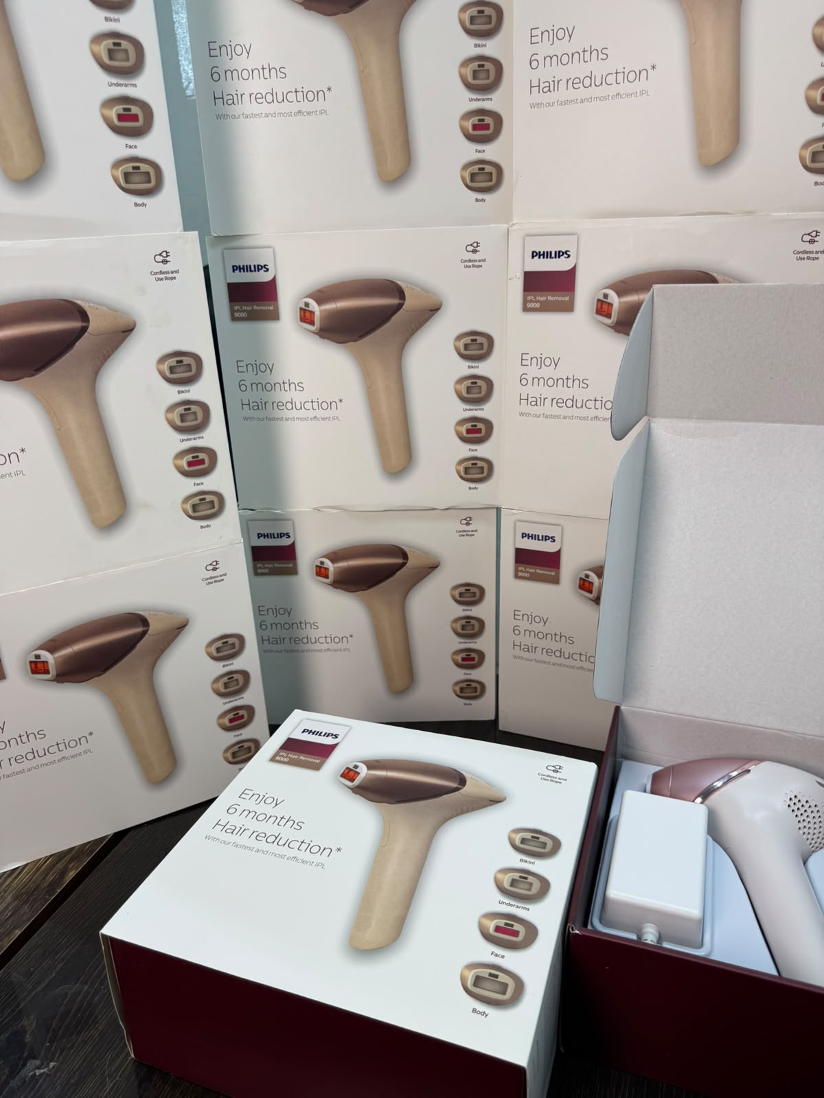 Philips Lumea 9000 Series IPL Hair Removal Device – Premium At-Home