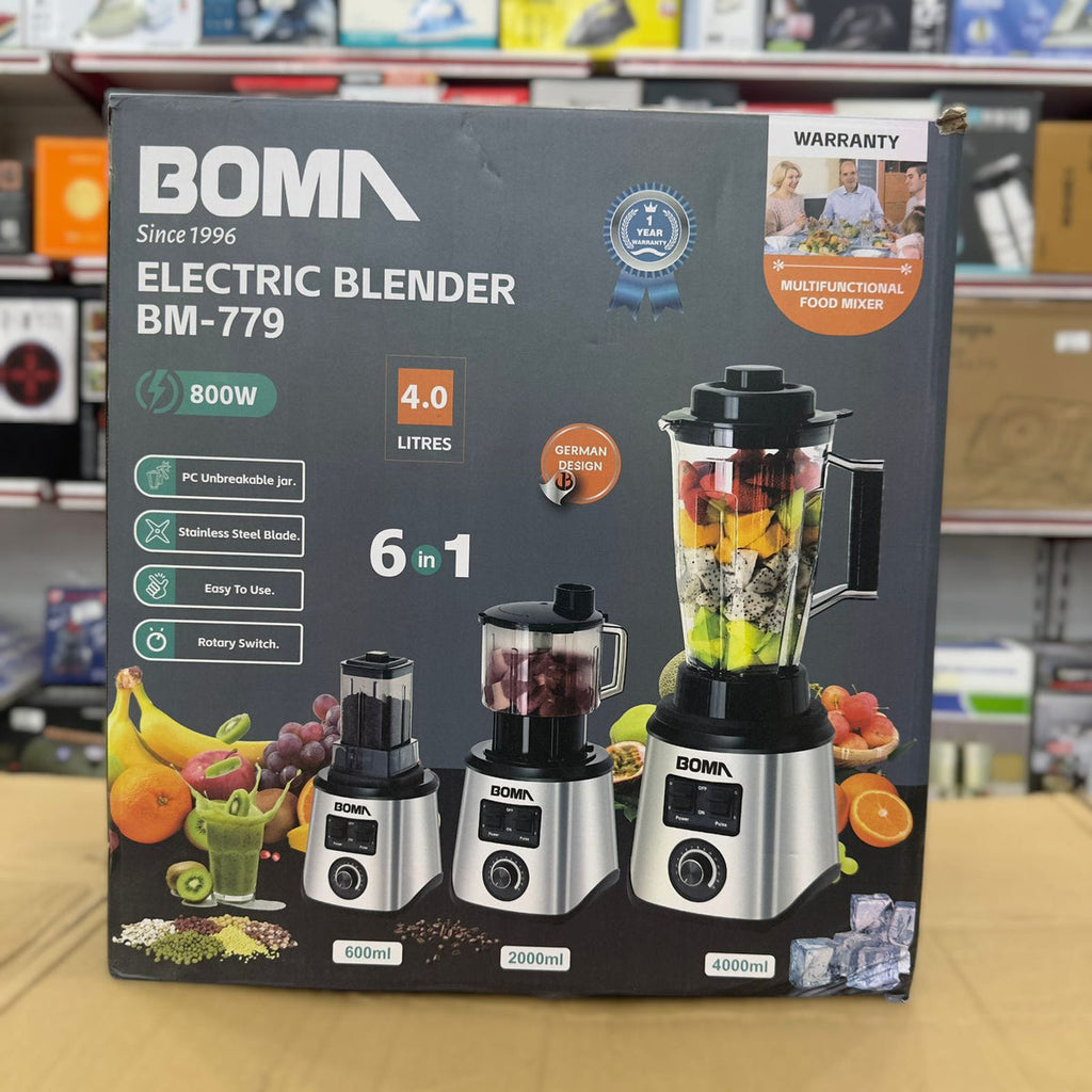 Boma 6 in 1 Electric Blender Set