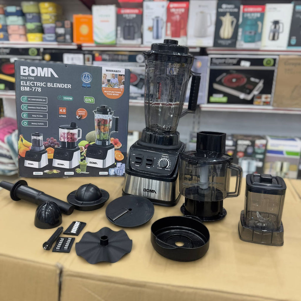 Boma 6 in 1 Electric Blender Set
