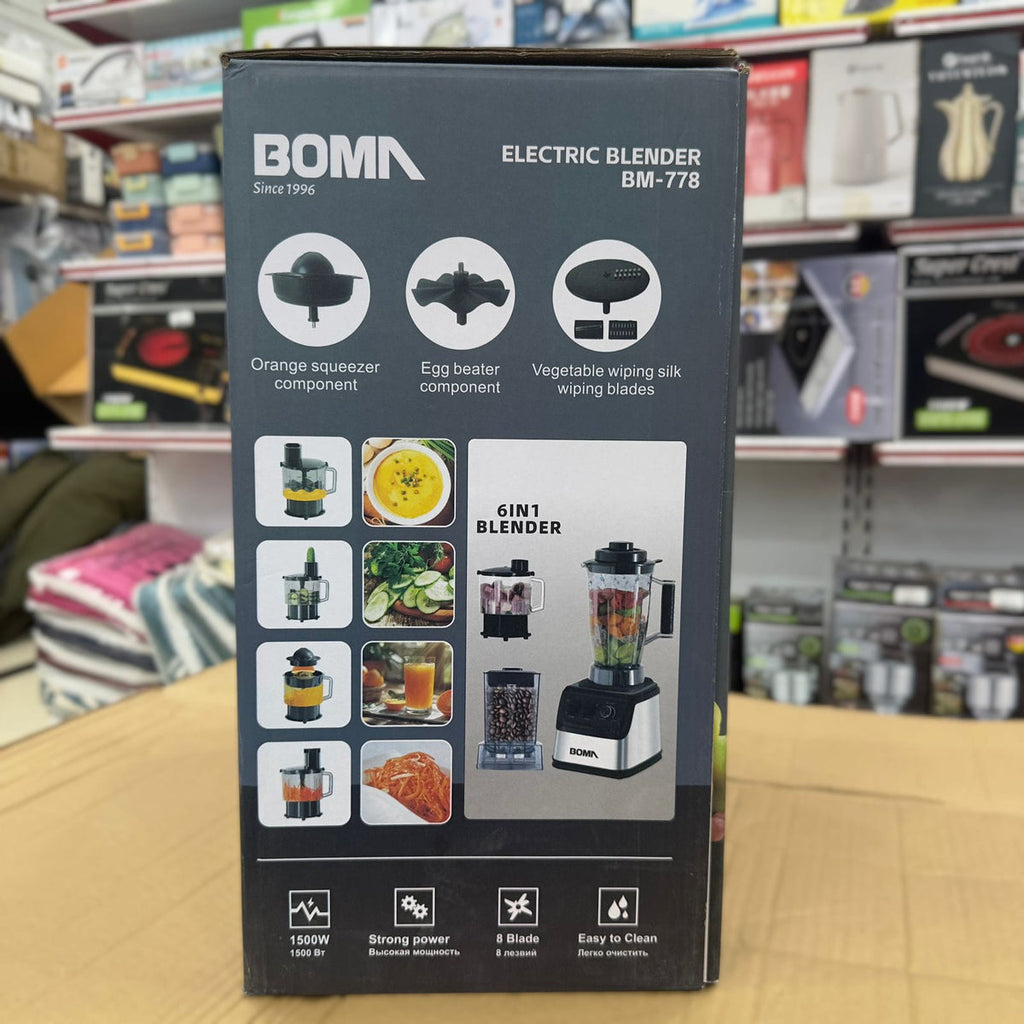Boma 6 in 1 Electric Blender Set