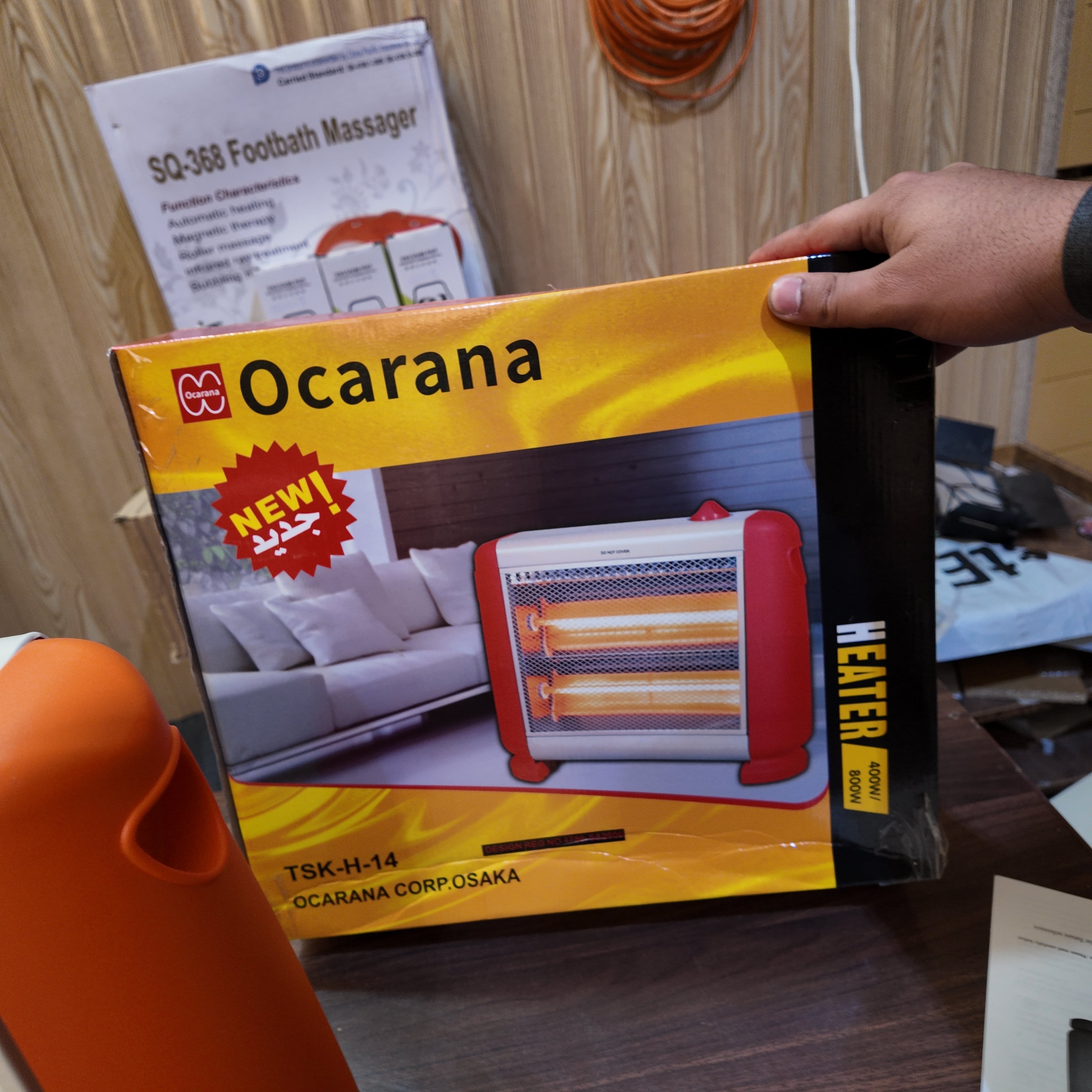 Lot Imported Ocrena halogen heater 800wat