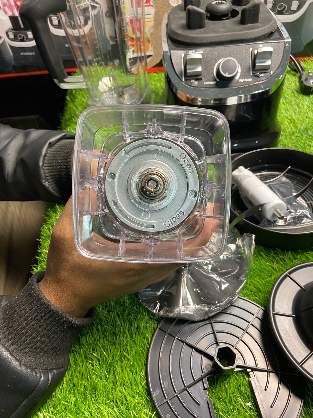 Bardefu 6-in-1 Heavy-Duty Blender & Juicer Set | Grinder, Chopper & Slicer