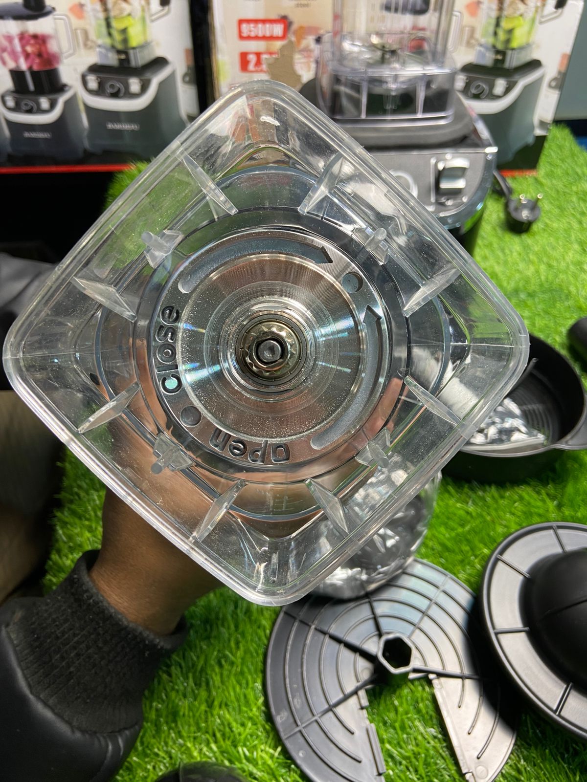 Bardefu 6-in-1 Heavy-Duty Blender & Juicer Set | Grinder, Chopper & Slicer