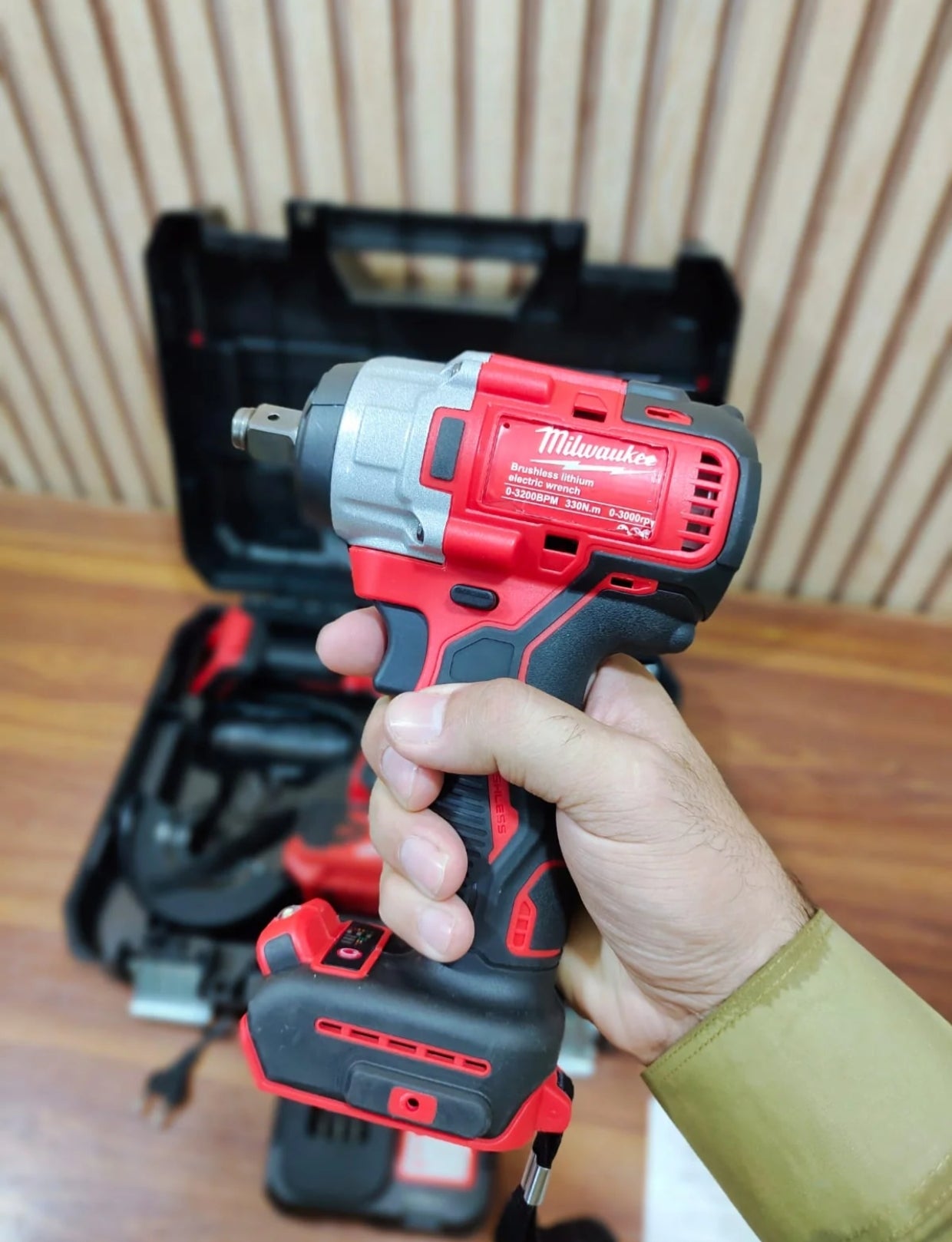 Original Milwaukee 3 in 1 drill machine set