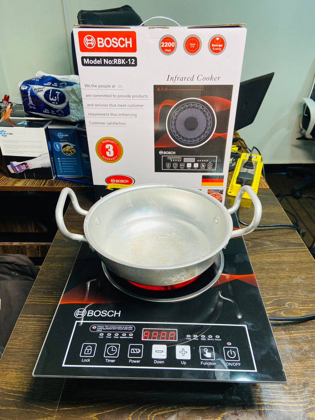 Bosch Premium Infrared Cooker RBK-12 | Energy Efficient